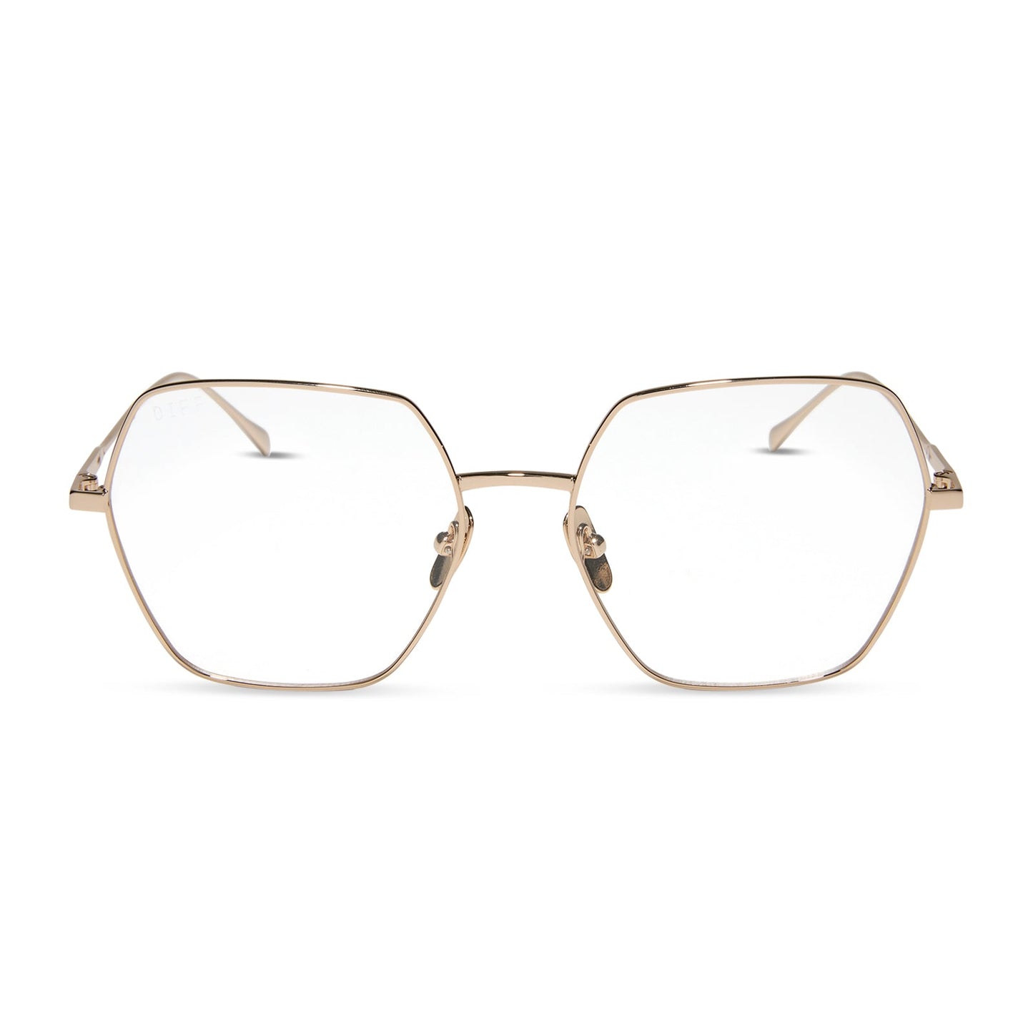 HARLOWE - GOLD + PRESCRIPTION GLASSES