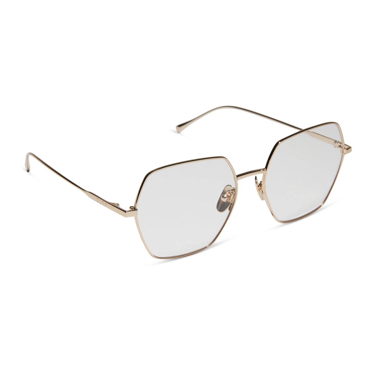 HARLOWE - GOLD + PRESCRIPTION GLASSES