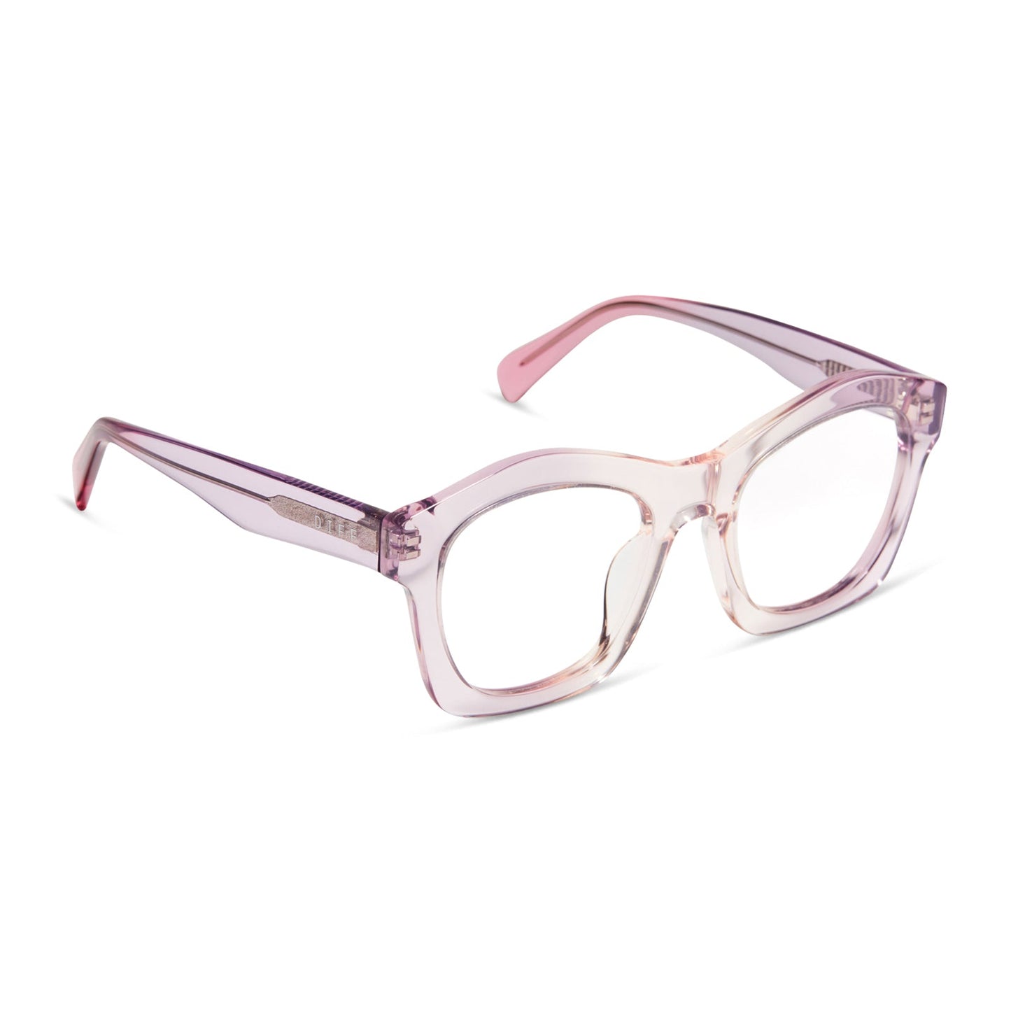 HAYDEN - ROSE OMBRE + PRESCRIPTION GLASSES