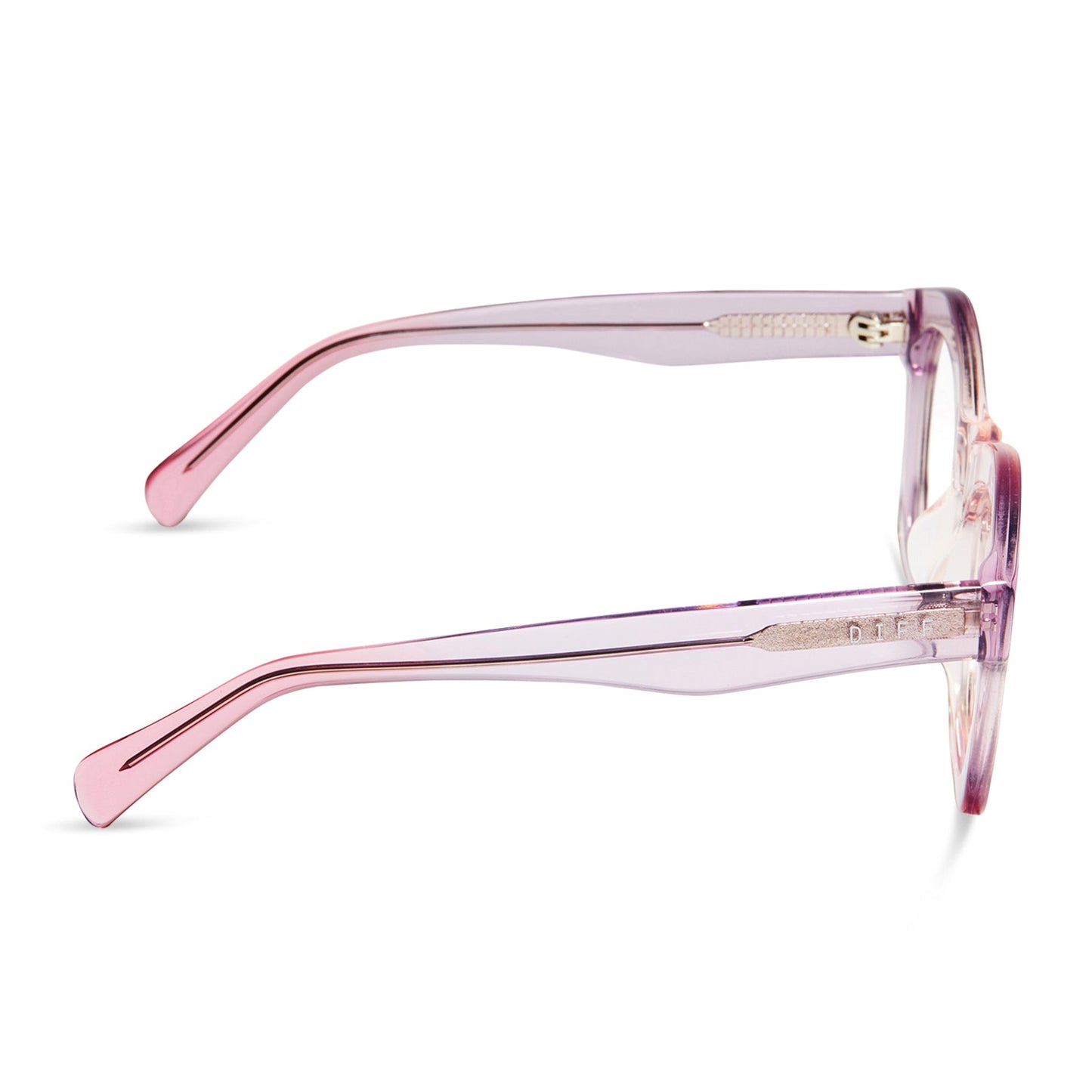 HAYDEN - ROSE OMBRE + PRESCRIPTION GLASSES