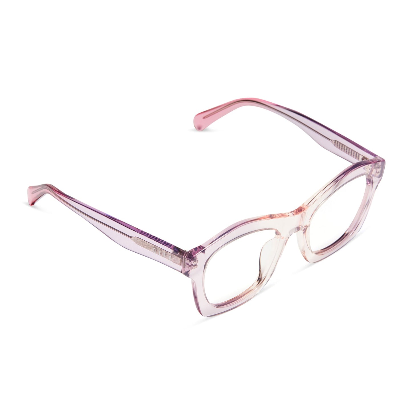 HAYDEN - ROSE OMBRE + PRESCRIPTION GLASSES