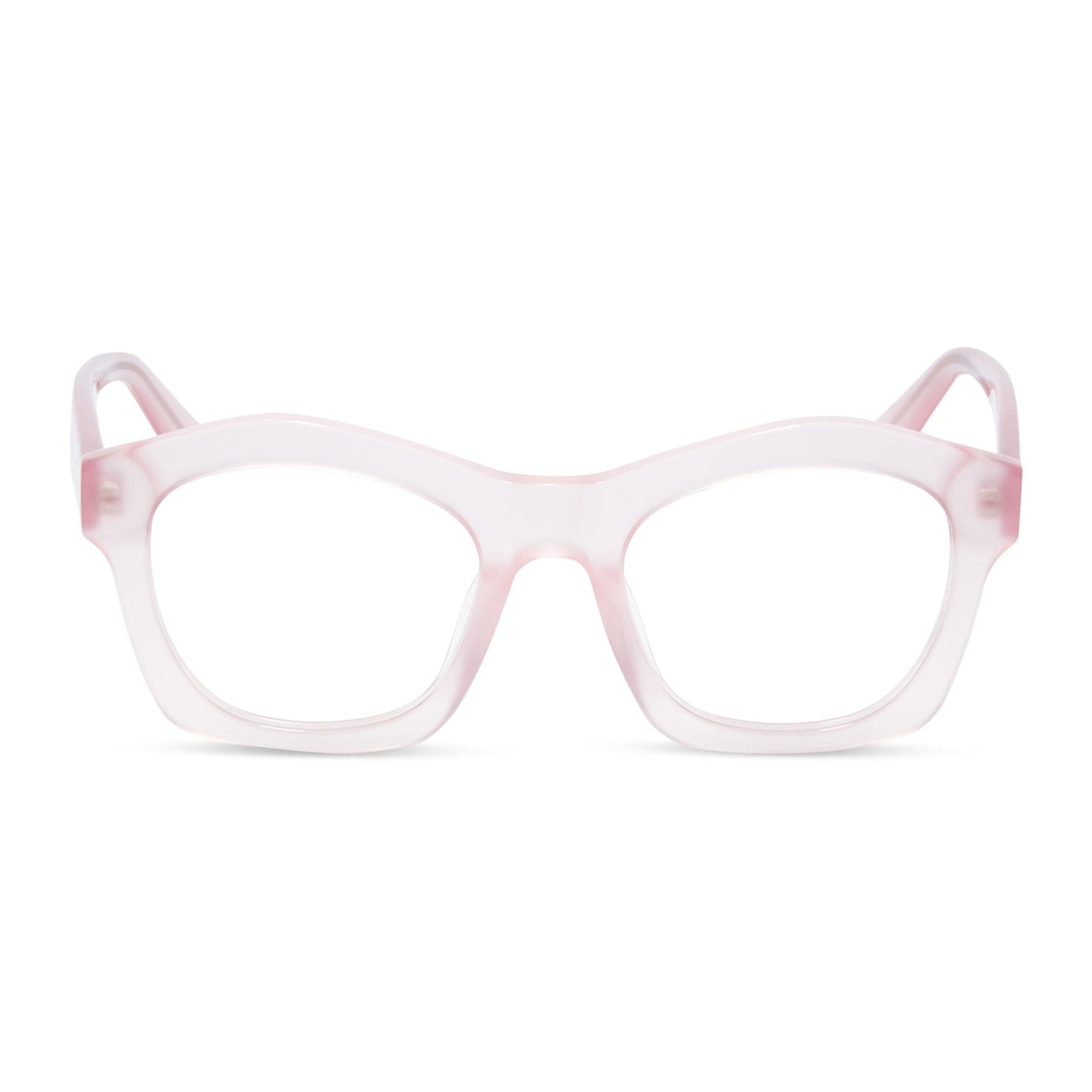 HAYDEN - ROSE TEA PINK + PRESCRIPTION GLASSES