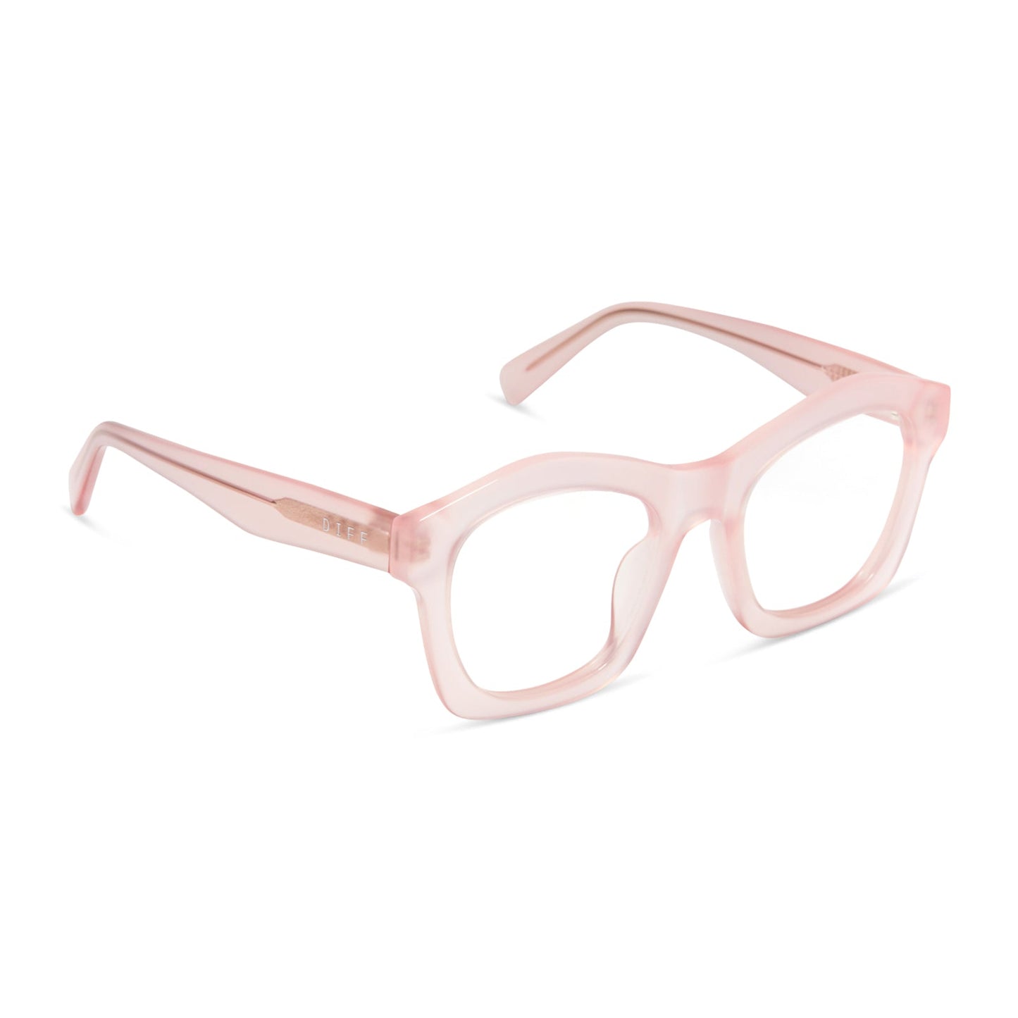 HAYDEN - ROSE TEA PINK + PRESCRIPTION GLASSES