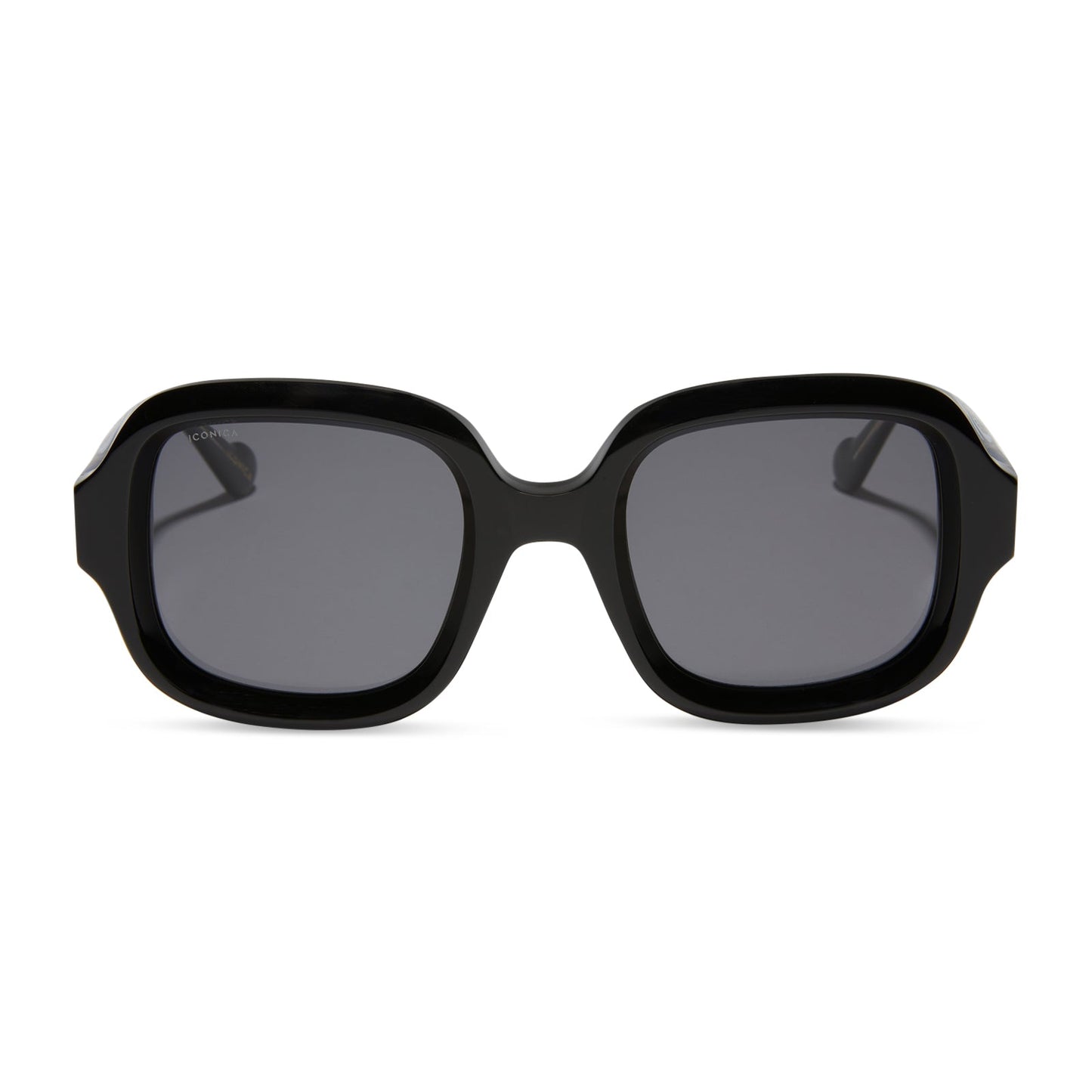 GISELE - BLACK + GREY + POLARIZED SUNGLASSES