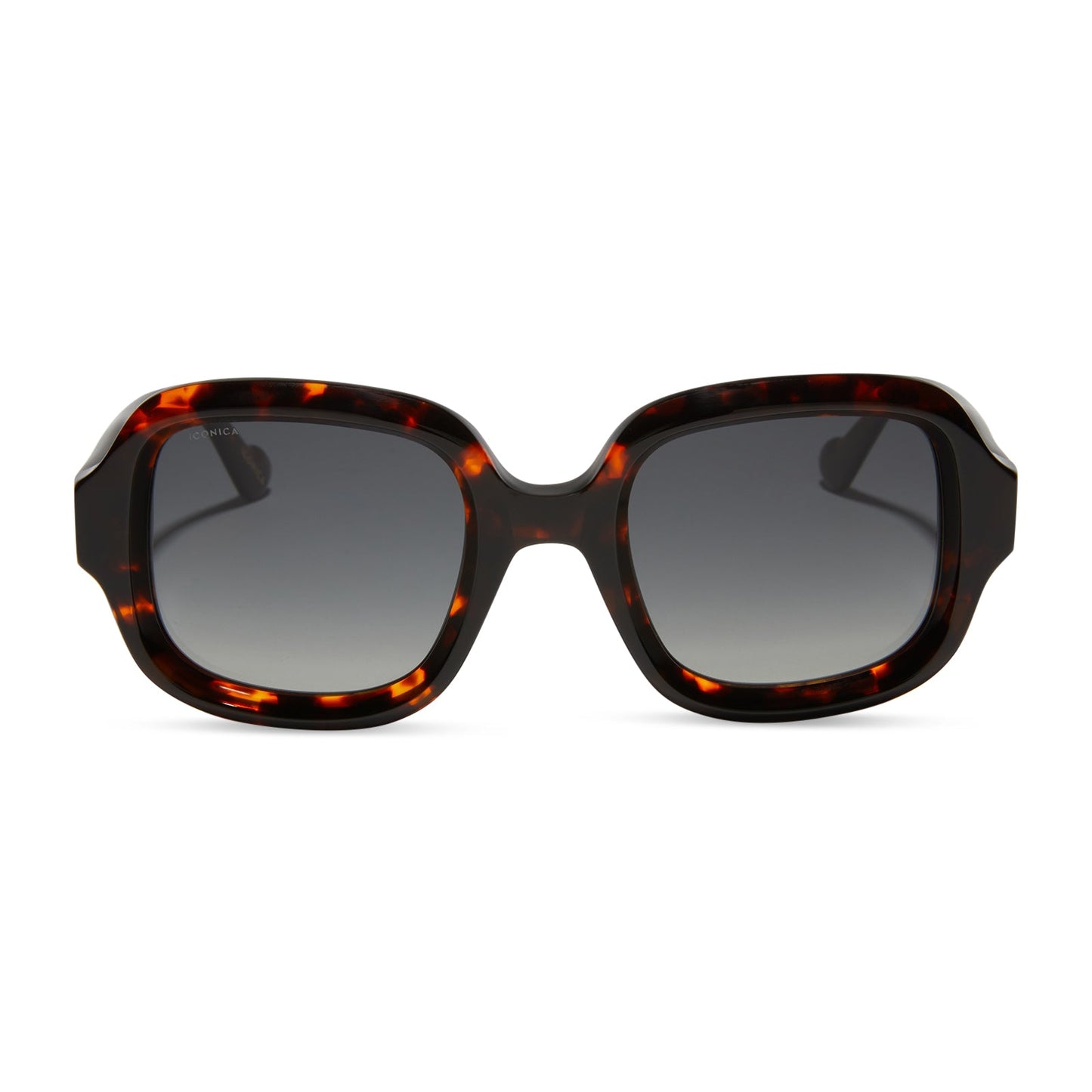 GISELE - RICH TORTOISE + GREY GRADIENT + POLARIZED SUNGLASSES