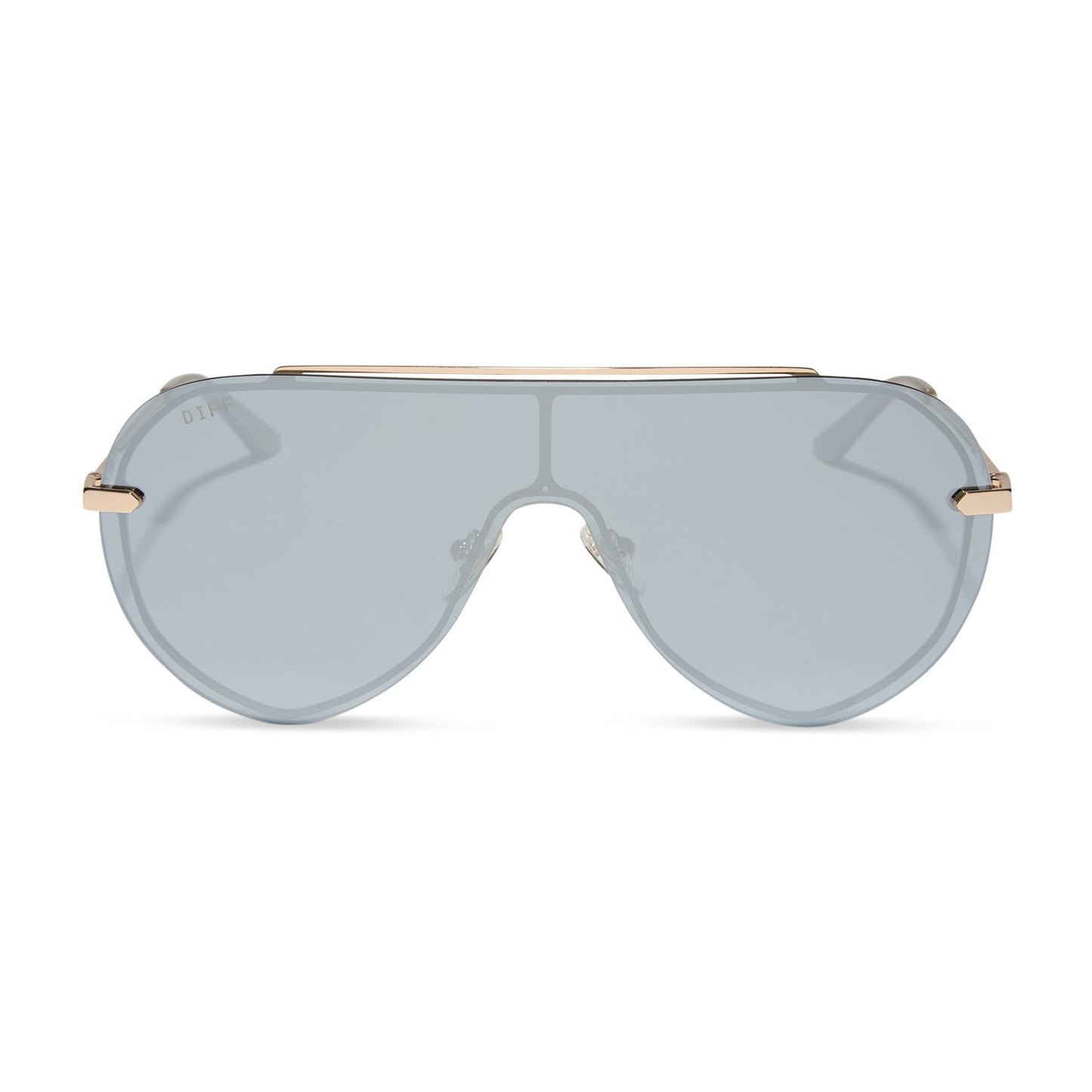 IMANI - GOLD + SILVER MIRROR SUNGLASSES