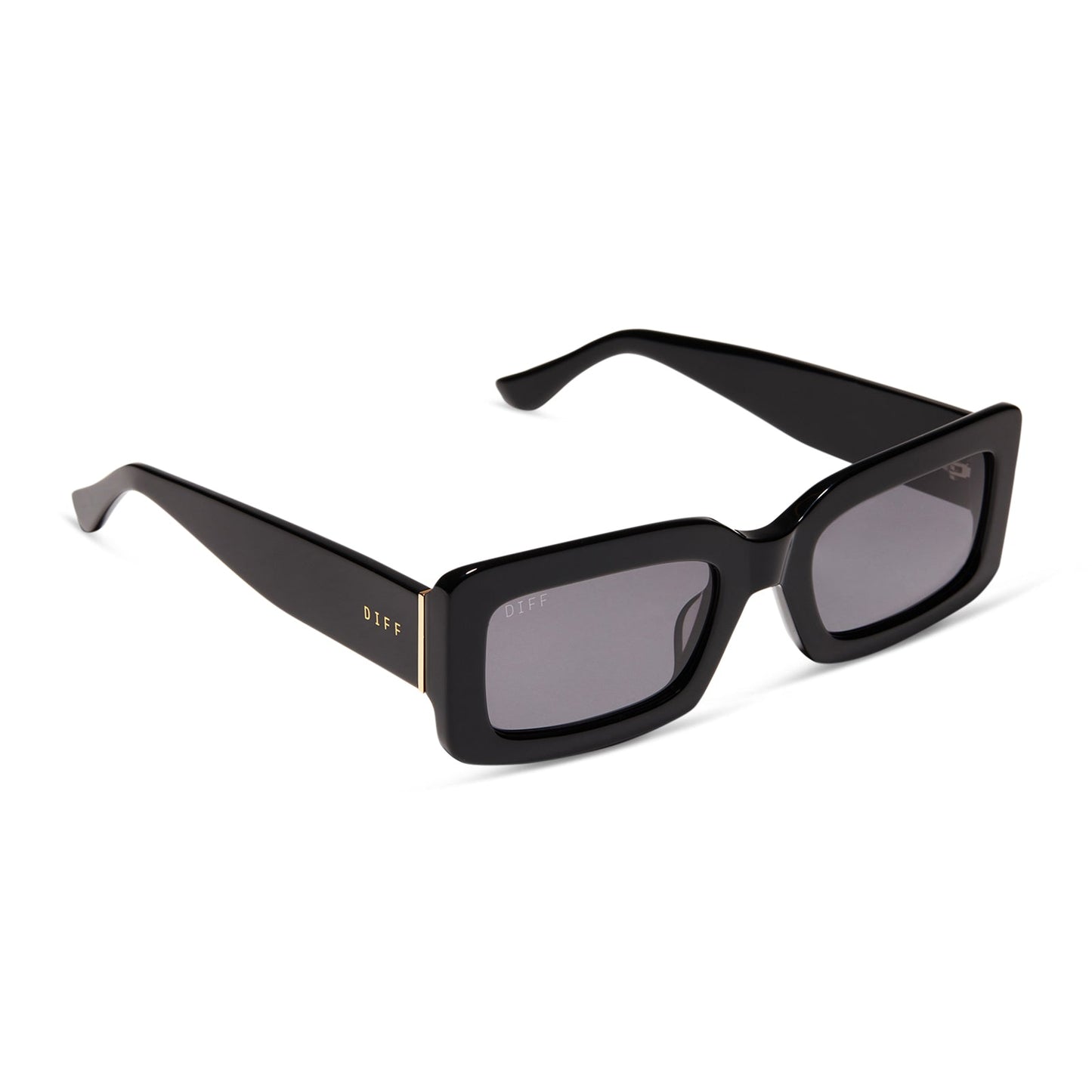 INDY - BLACK + GREY + POLARIZED SUNGLASSES