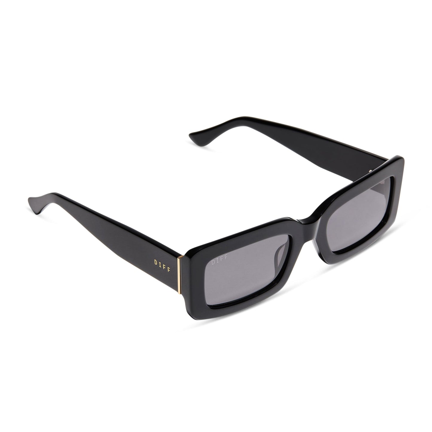 INDY - BLACK + GREY + POLARIZED SUNGLASSES