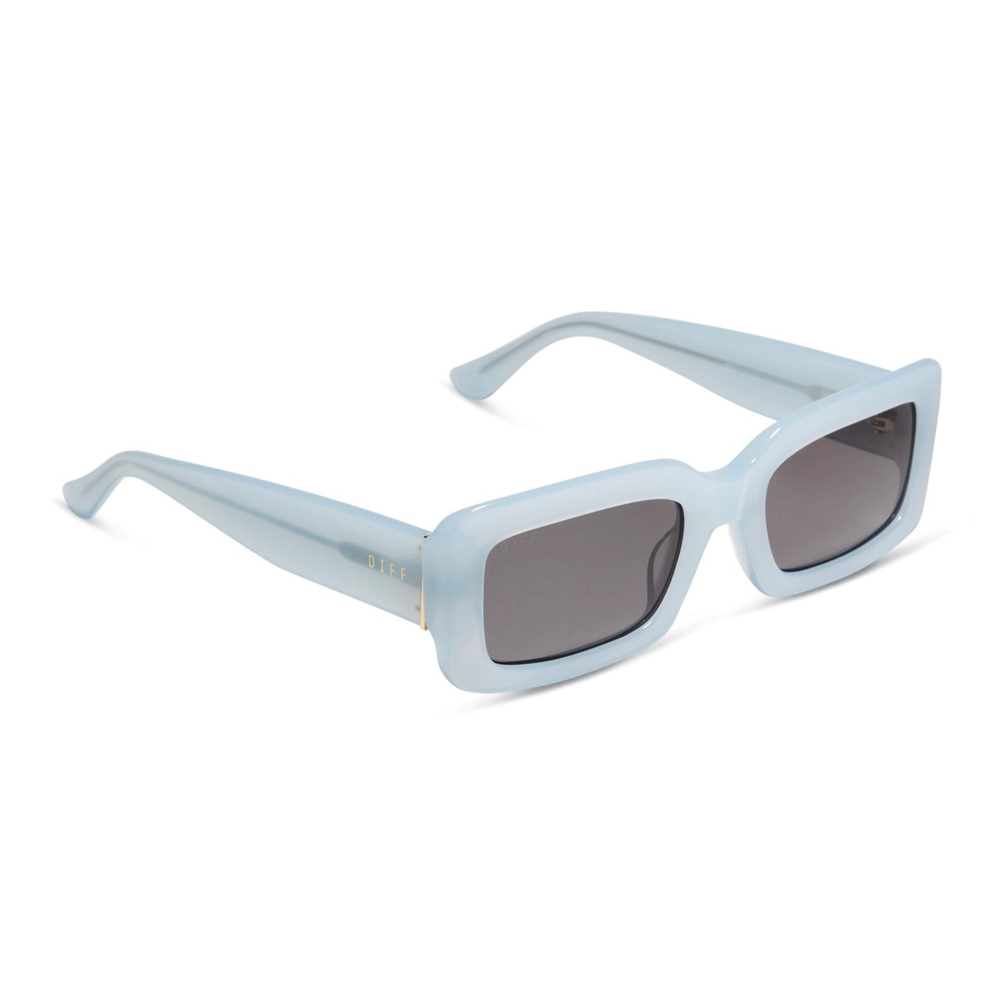 INDY - BLUE DUST + SOLID GREY SUNGLASSES