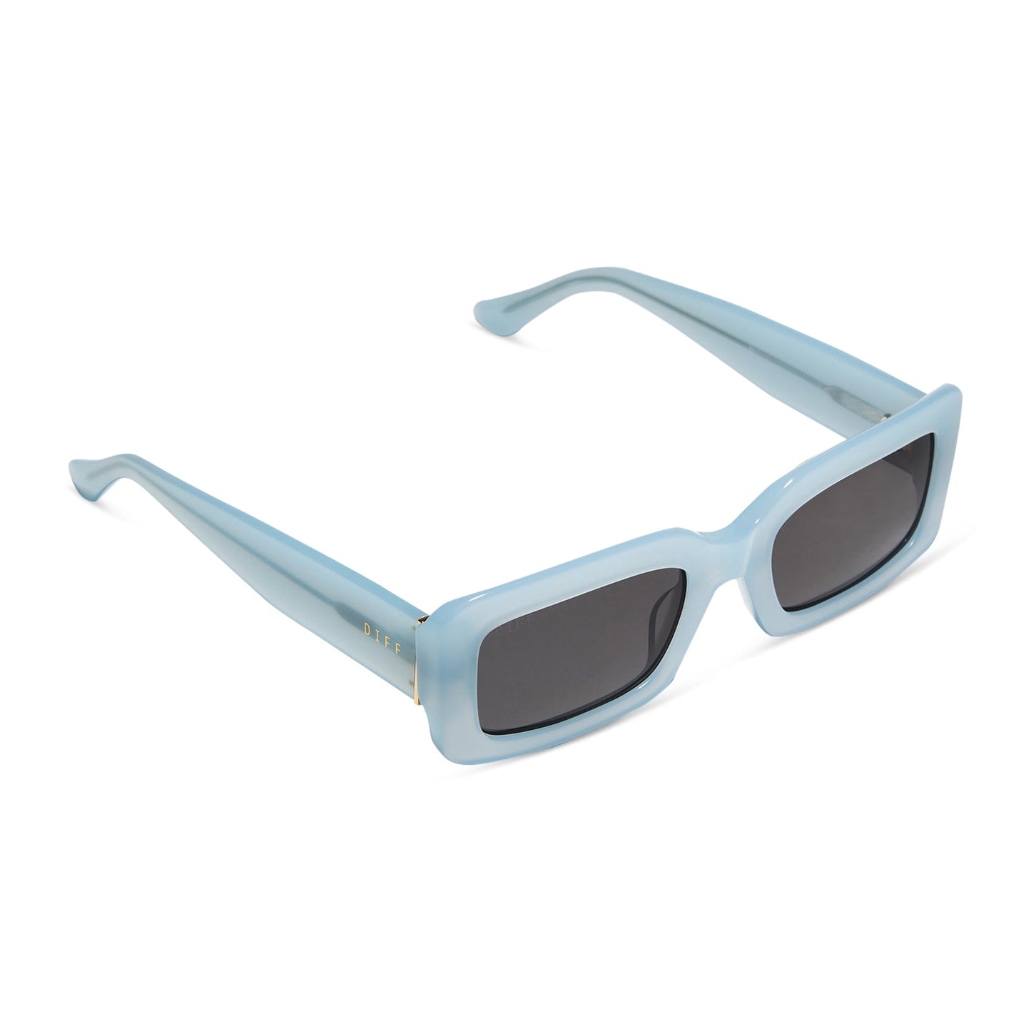 INDY - BLUE DUST + SOLID GREY SUNGLASSES