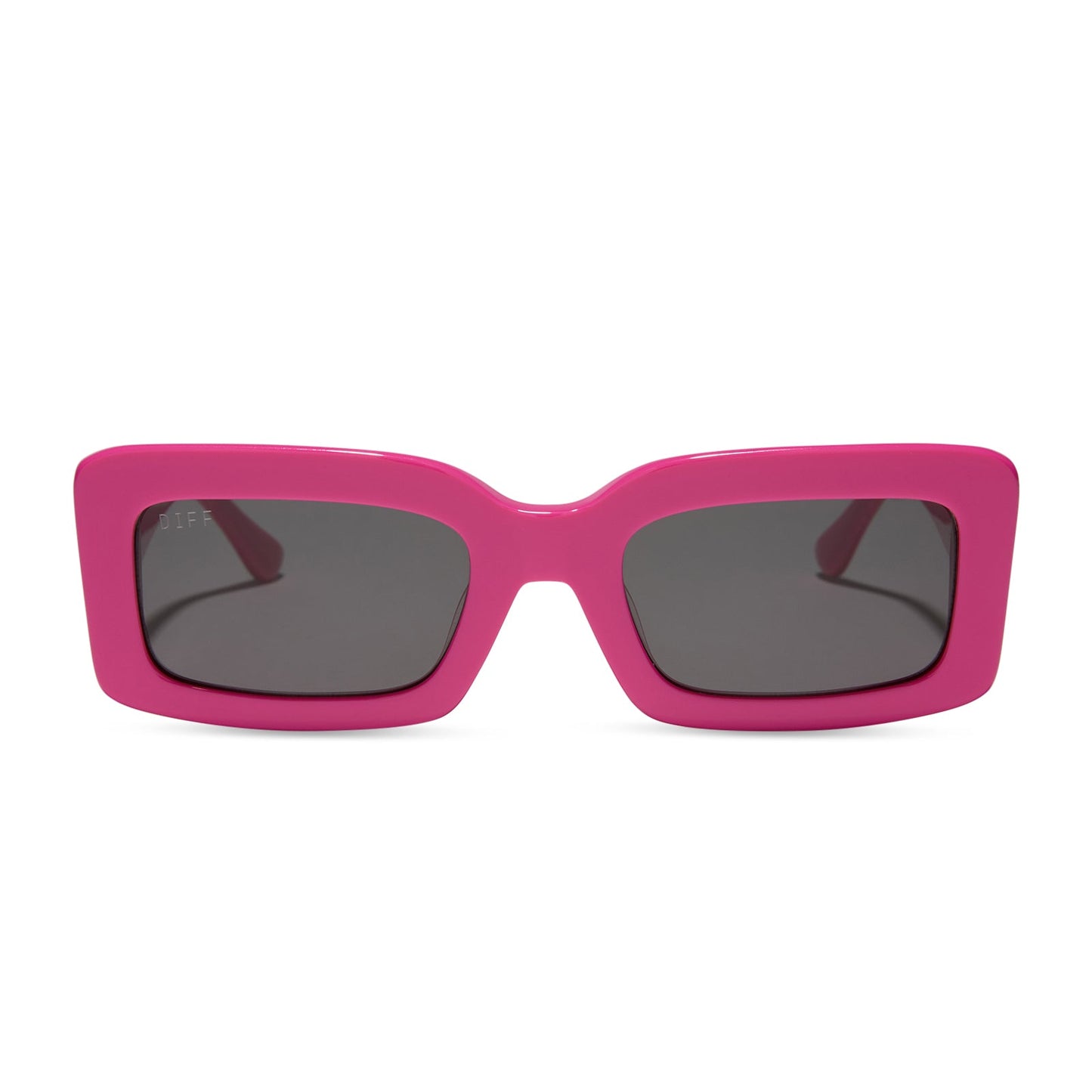 INDY - BRIGHT PINK + GREY SUNGLASSES