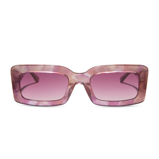 INDY - FLEUR + WINE GRADIENT SUNGLASSES