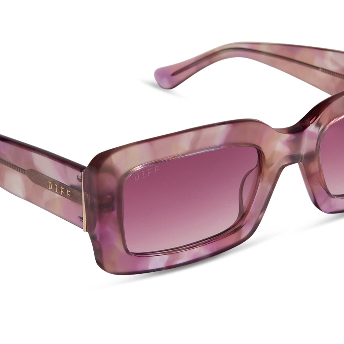 INDY - FLEUR + WINE GRADIENT SUNGLASSES