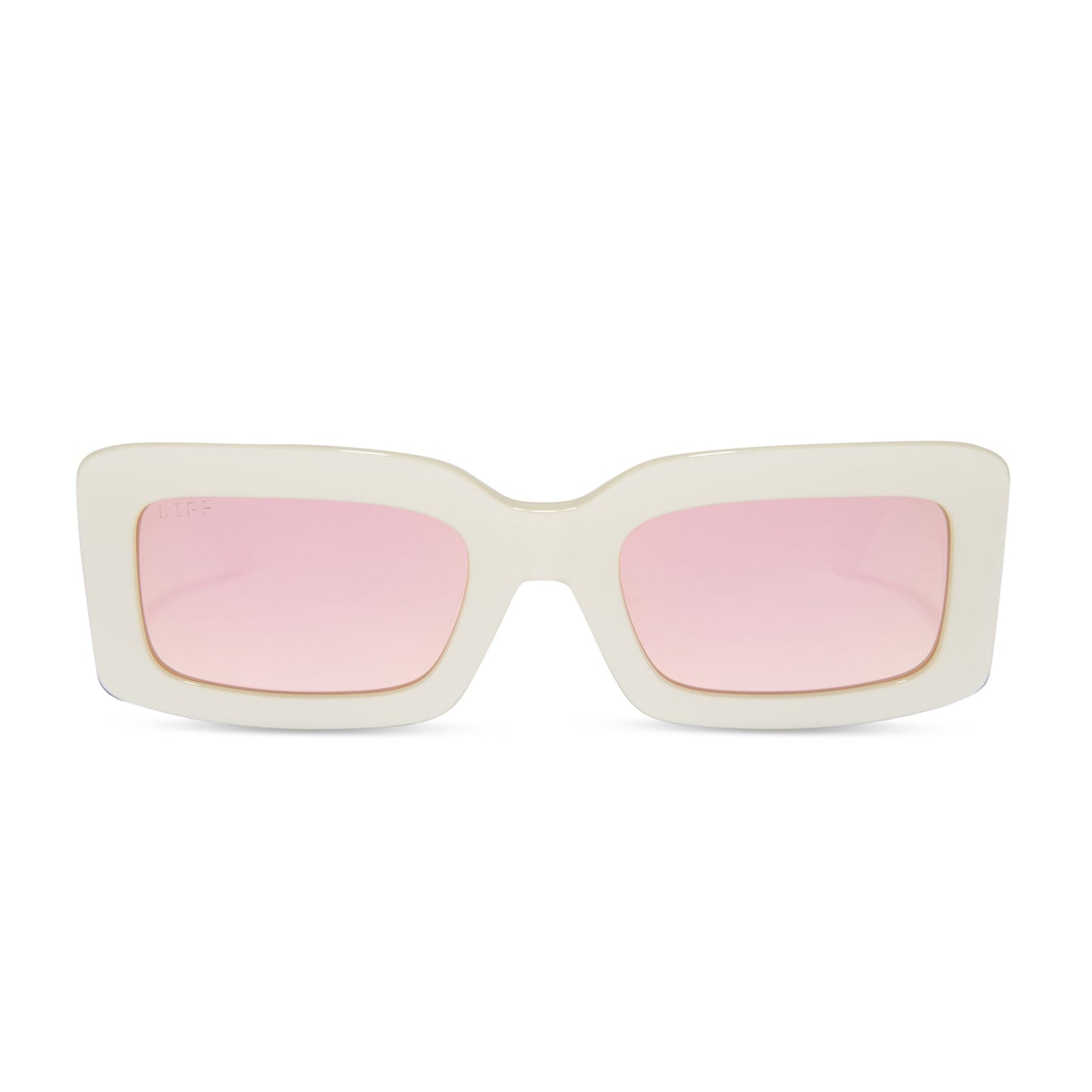 INDY - OPALINE + TAUPE MIRROR SUNGLASSES