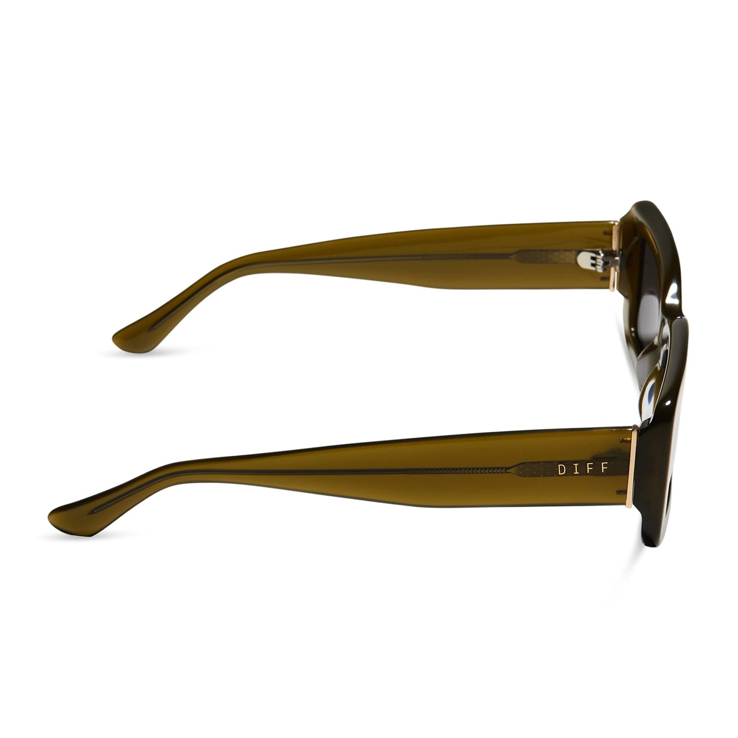 INDY - RICH OLIVE + GREY SUNGLASSES