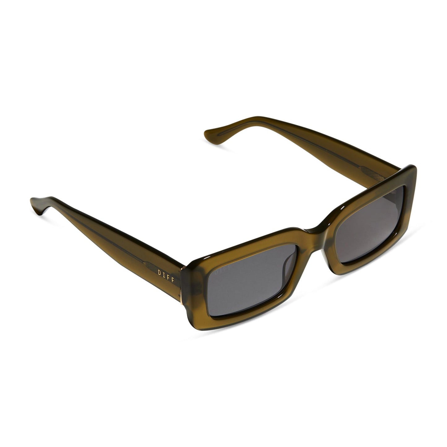 INDY - RICH OLIVE + GREY SUNGLASSES