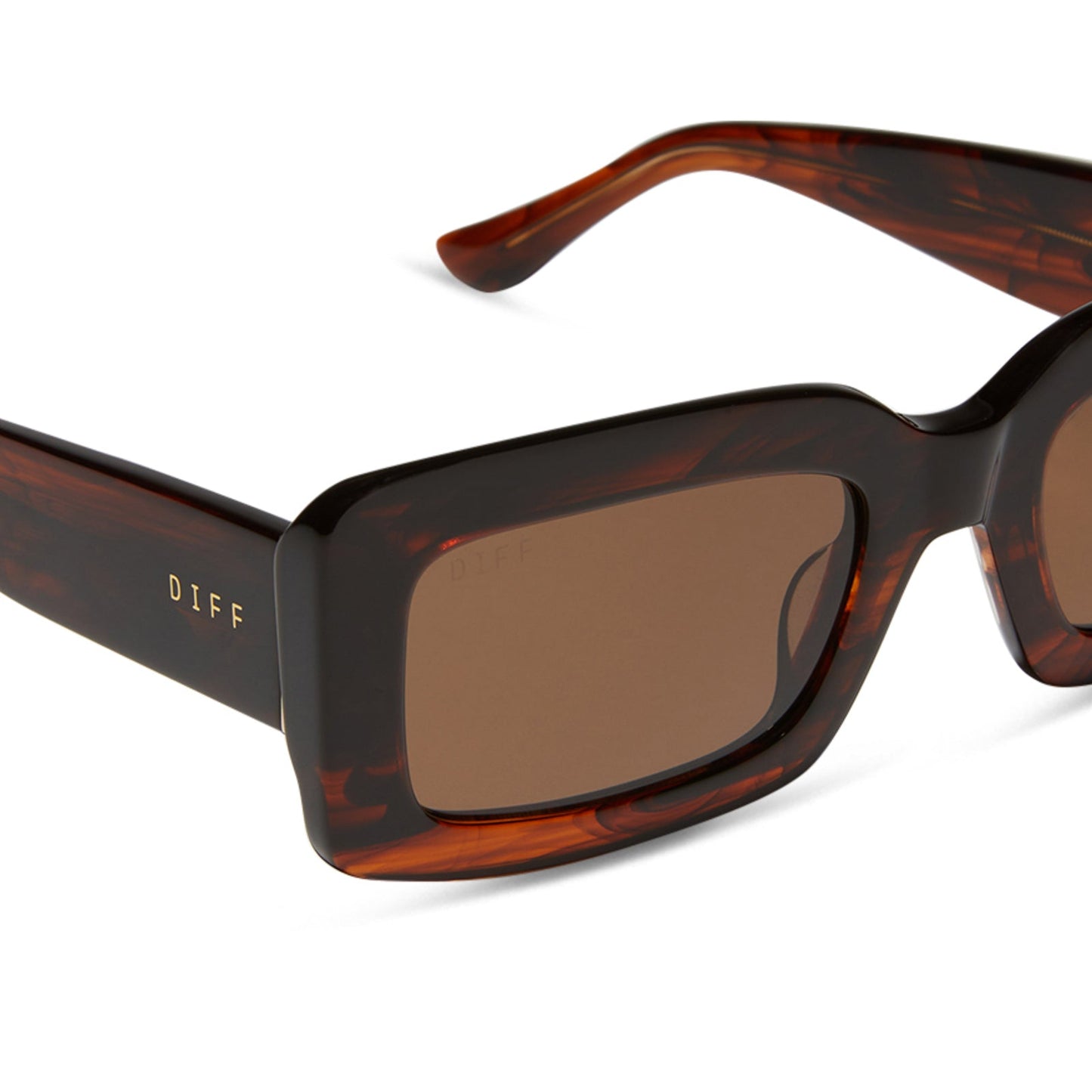 INDY - SEQUOIA TORTOISE + BROWN POLARIZED SUNGLASSES