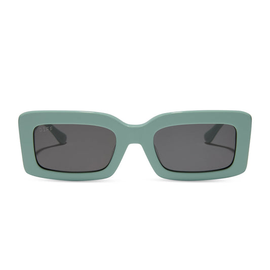 INDY - STEEL TEAL + GREY + POLARIZED SUNGLASSES