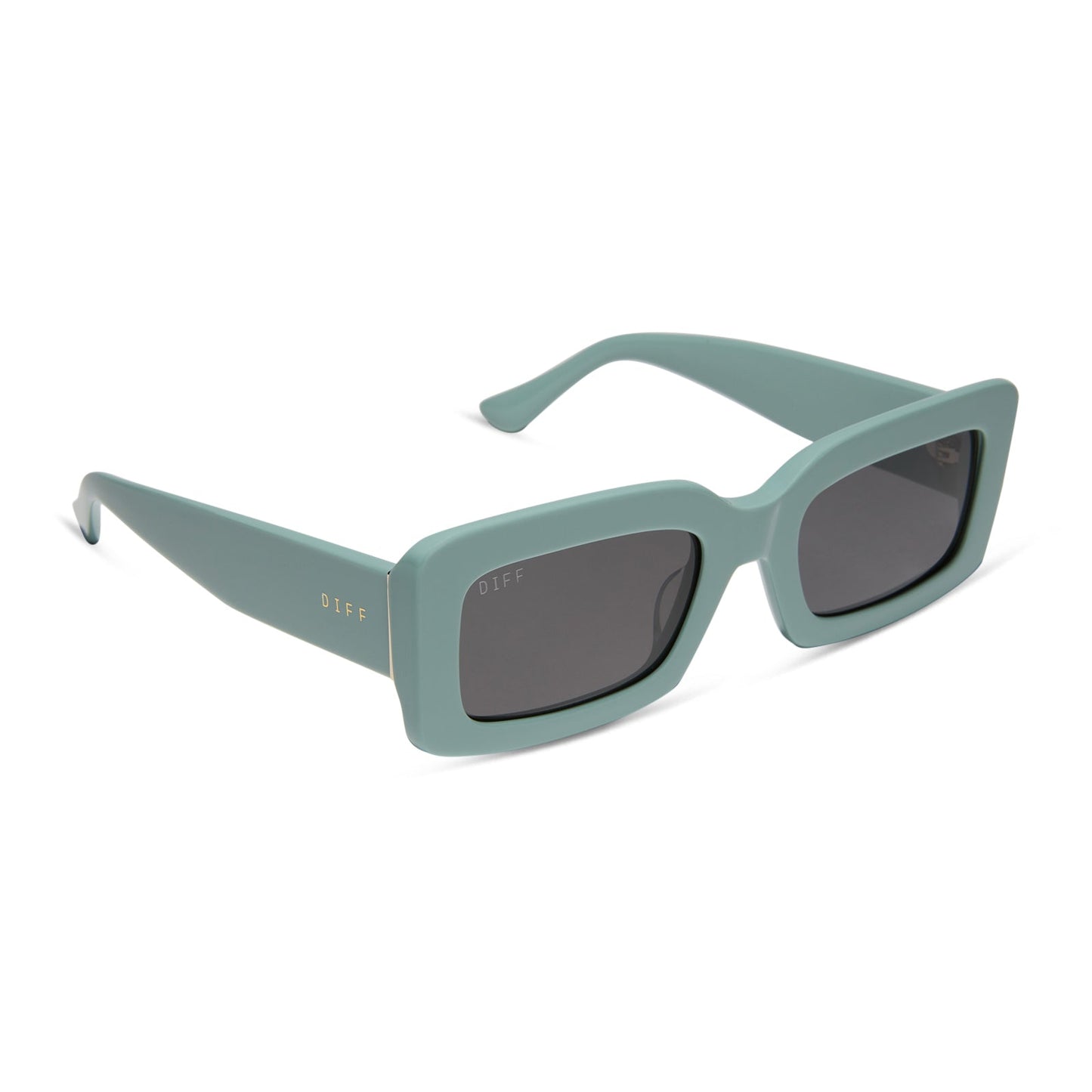 INDY - STEEL TEAL + GREY + POLARIZED SUNGLASSES