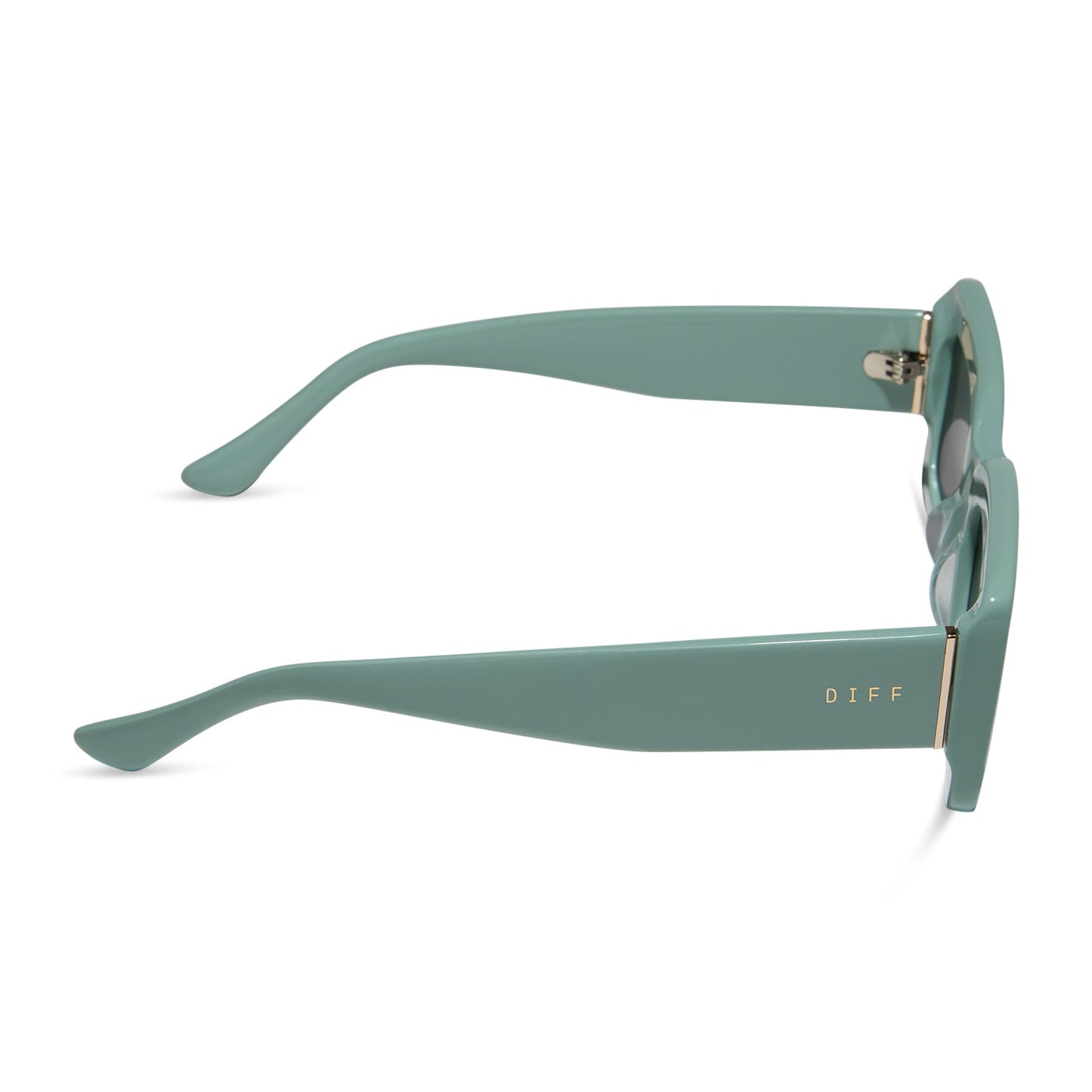 INDY - STEEL TEAL + GREY + POLARIZED SUNGLASSES