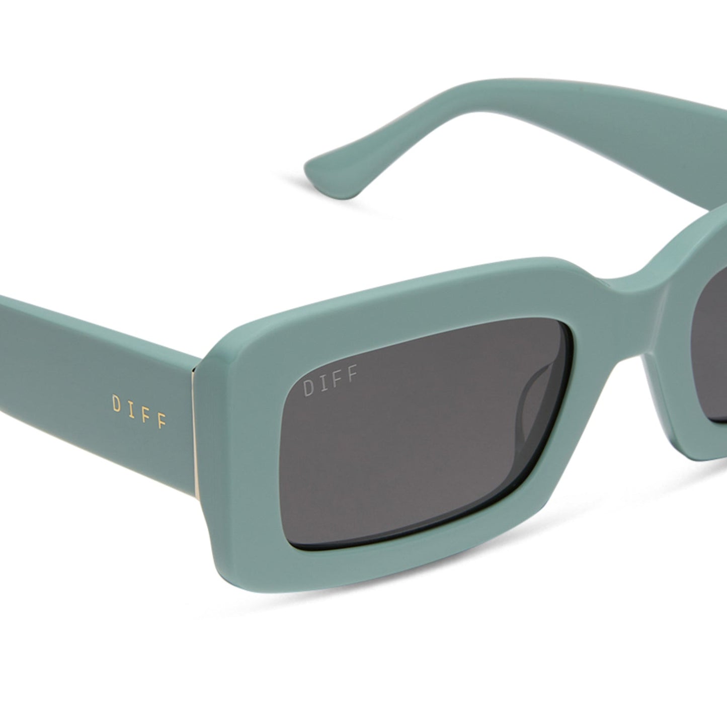 INDY - STEEL TEAL + GREY + POLARIZED SUNGLASSES