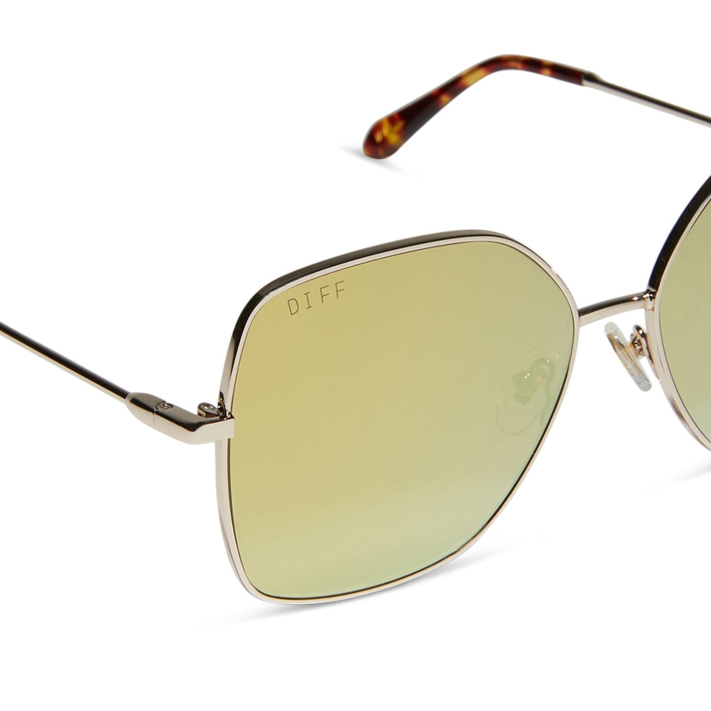 IRIS - GOLD + BRILLIANT GOLD MIRROR SUNGLASSES