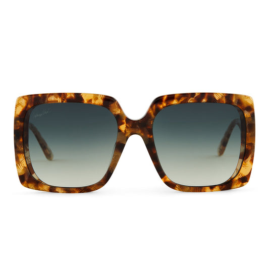 PATRICIA NASH - JACKIE + DUNMORE TORTOISE + G15 GRADIENT SUNGLASSES