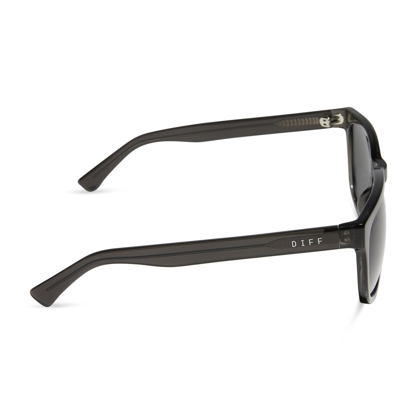 JAKE - BLACK SMOKE CRYSTAL + GREY + POLARIZED SUNGLASSES