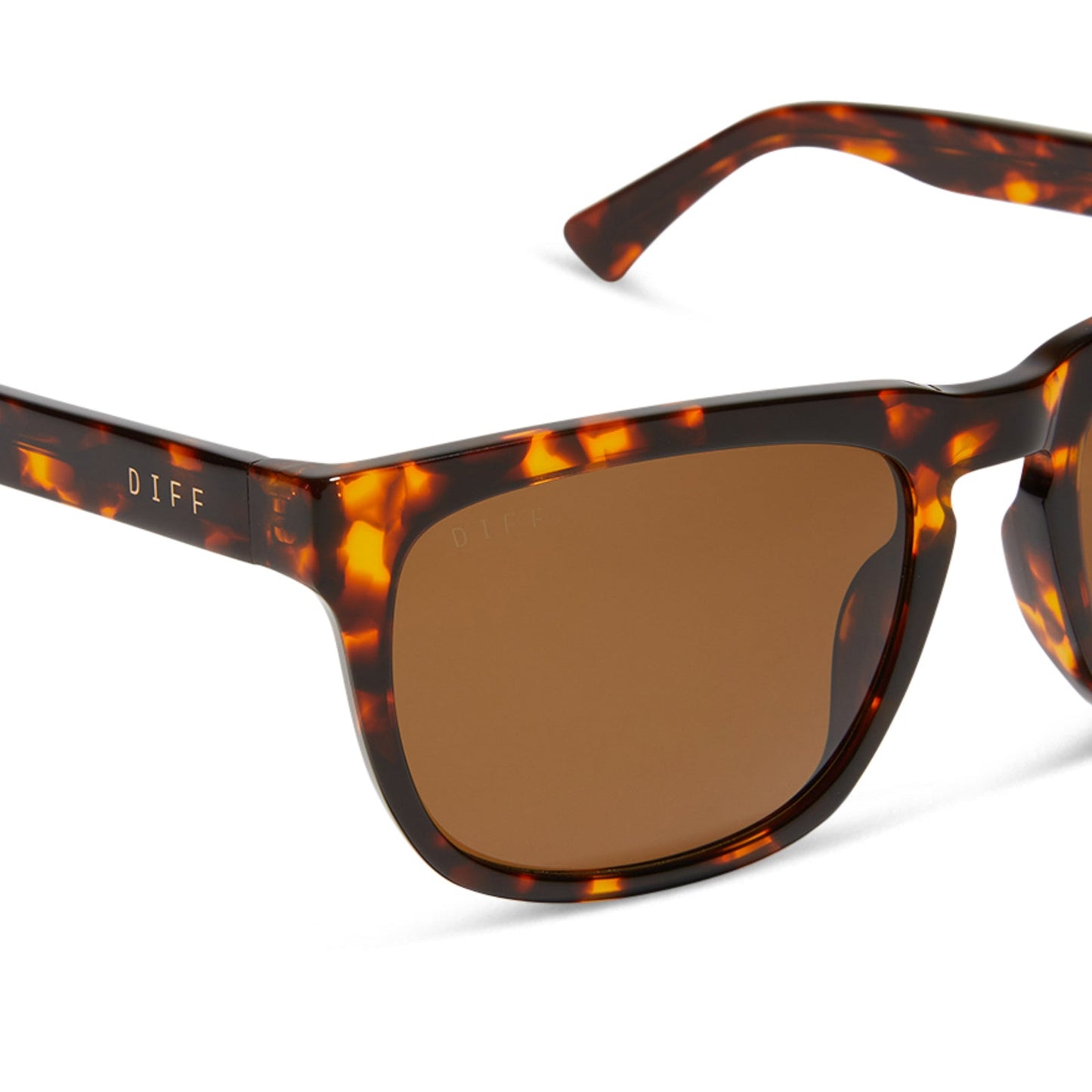 JAKE - RICH TORTOISE + BROWN + POLARIZED SUNGLASSES