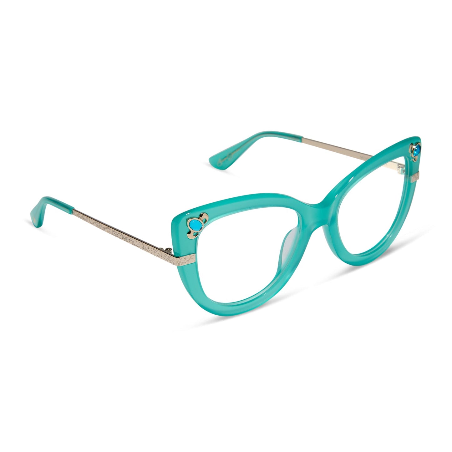 DISNEY PRINCESS - JASMINE + TEAL + PRESCRIPTION GLASSES