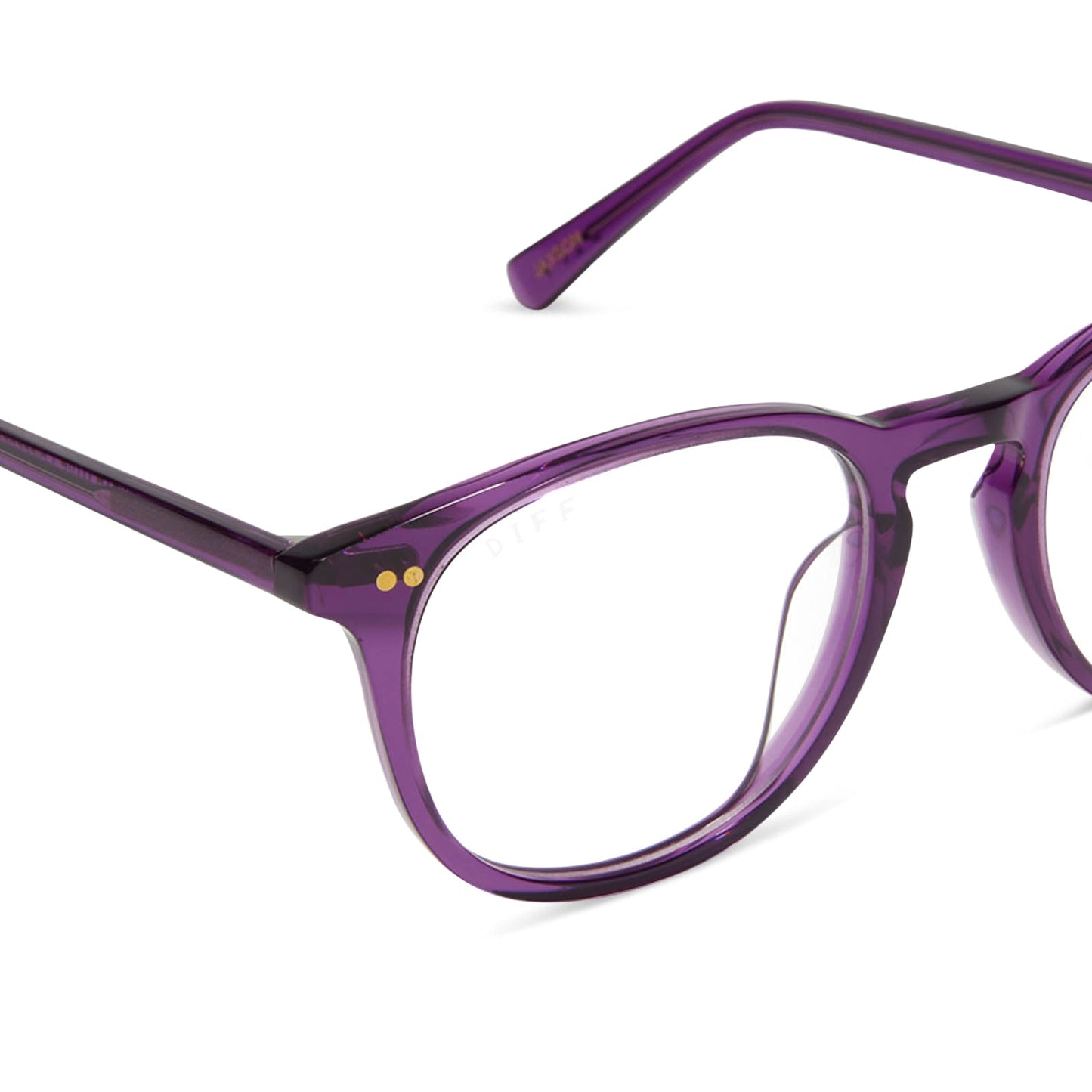 JAXSON - POSH PURPLE CRYSTAL + PRESCRIPTION GLASSES