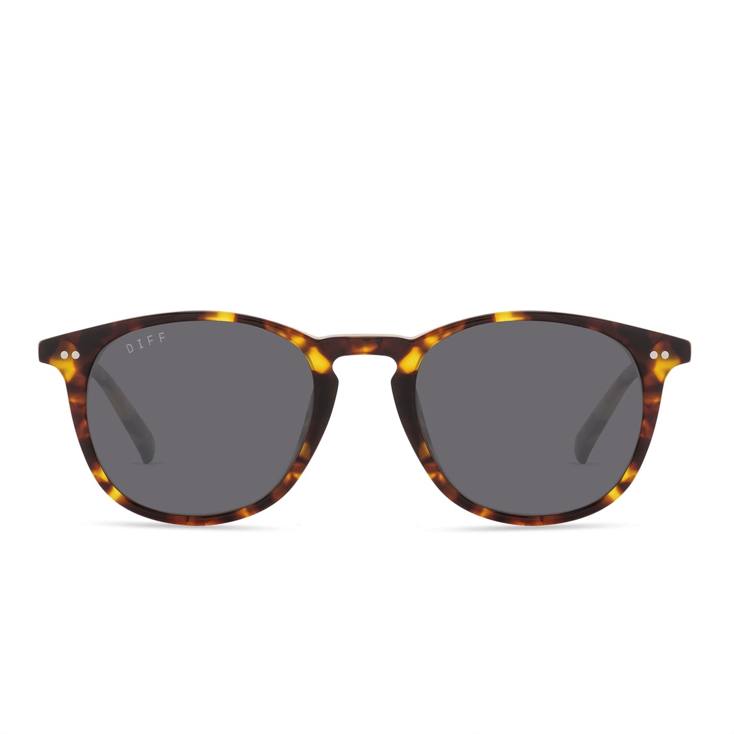 JAXSON XL - AMBER TORTOISE + GREY POLARIZED SUNGLASSES