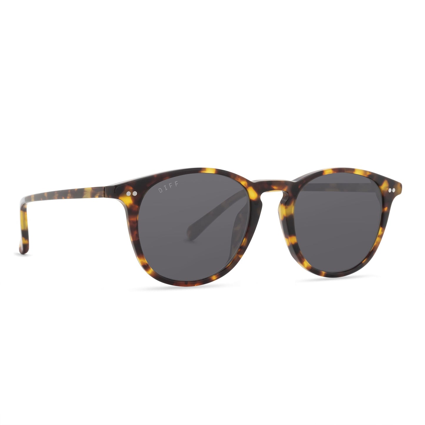 JAXSON XL - AMBER TORTOISE + GREY POLARIZED SUNGLASSES