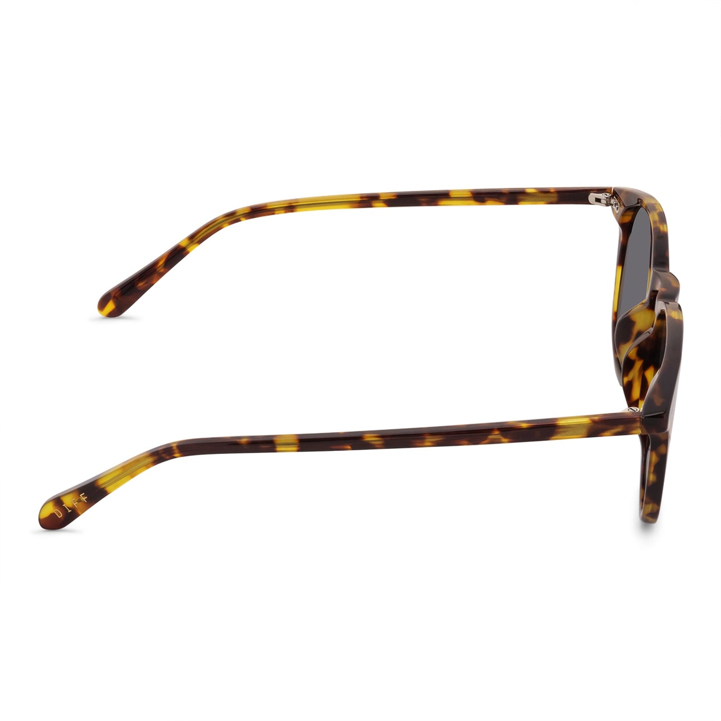 JAXSON XL - AMBER TORTOISE + GREY POLARIZED SUNGLASSES