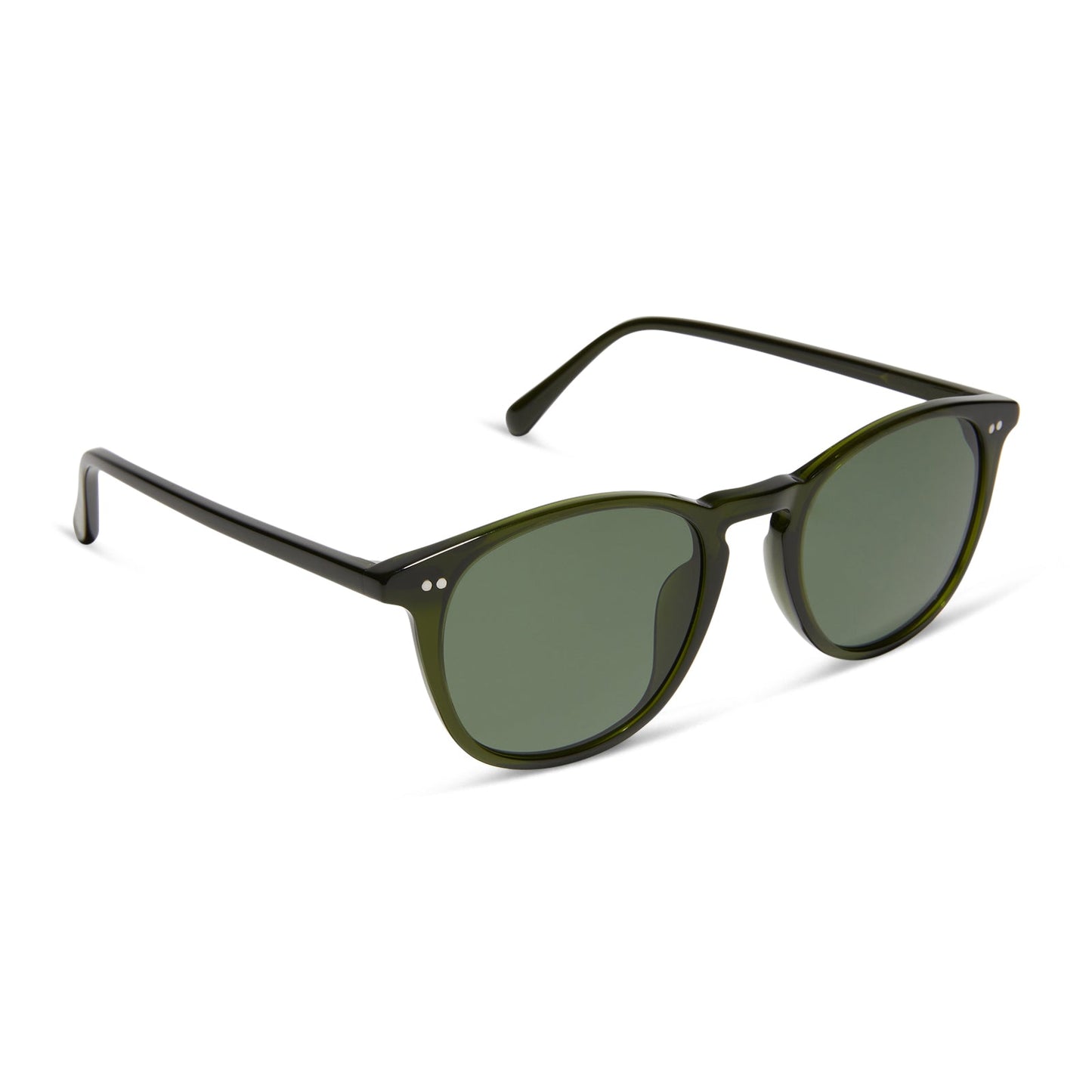 JAXSON XL - DARK OLIVE CRYSTAL + G15 + POLARIZED SUNGLASSES