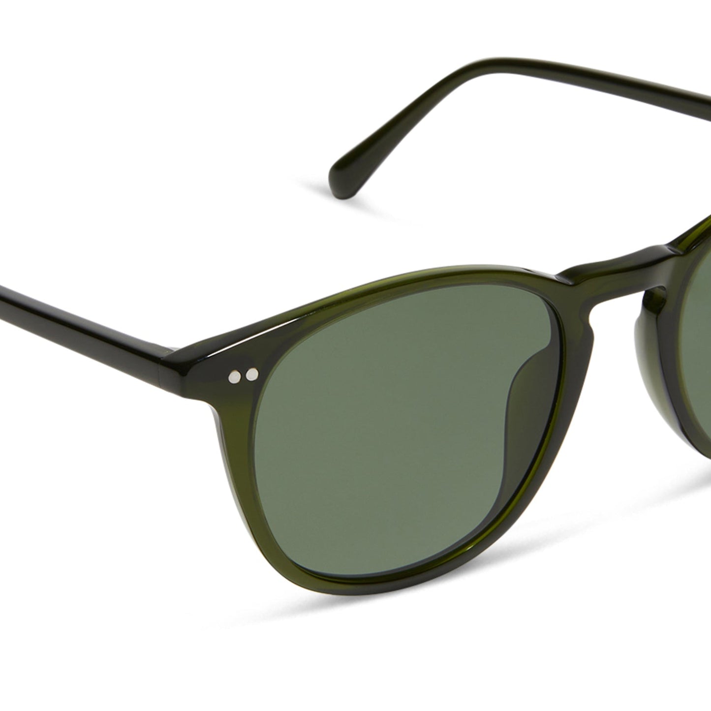 JAXSON XL - DARK OLIVE CRYSTAL + G15 + POLARIZED SUNGLASSES