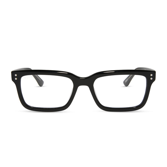 JOHN DUTTON - DEEP DUTTON BLACK + PRESCRIPTION GLASSES