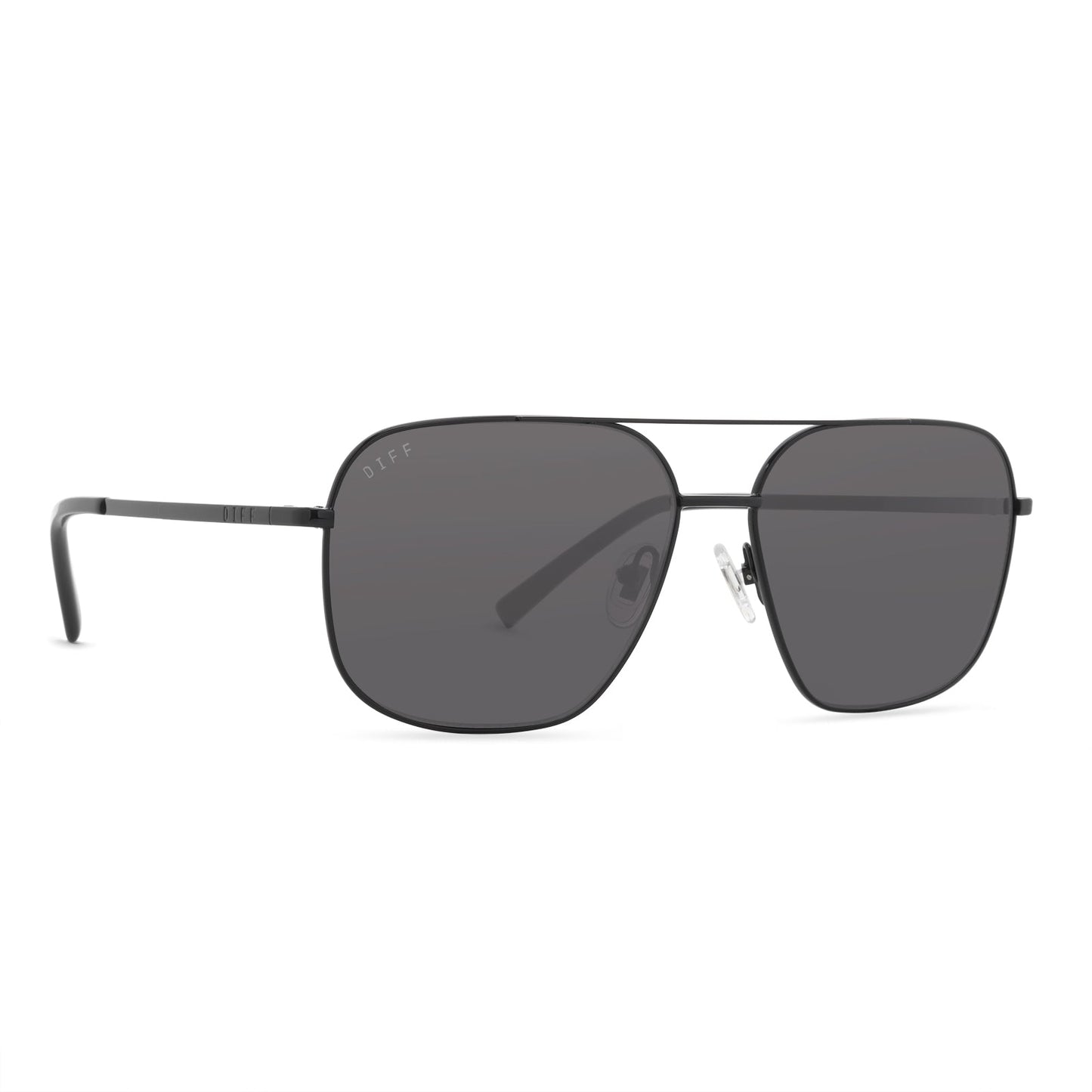 JONAS - BLACK + GREY POLARIZED SUNGLASSES