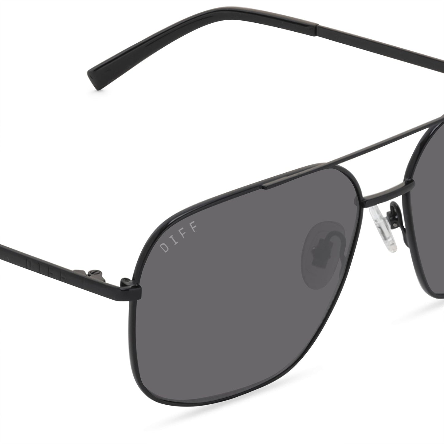 JONAS - BLACK + GREY POLARIZED SUNGLASSES