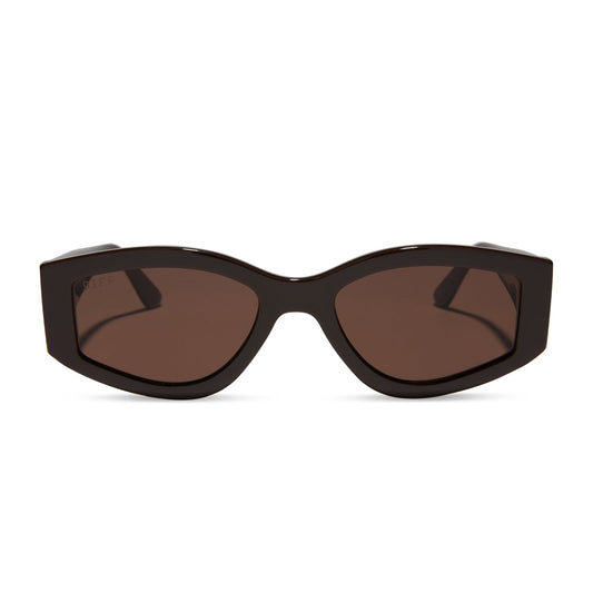 KAI - MAHOGANY + BROWN SUNGLASSES