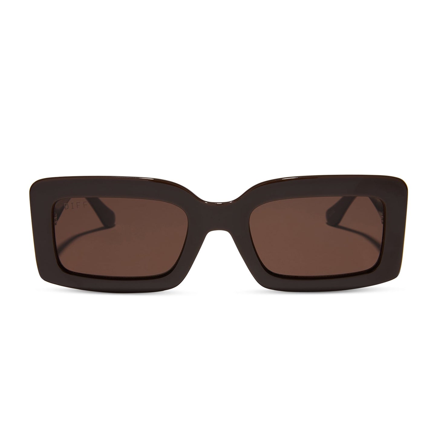 KATIE - MAHOGANY + BROWN SUNGLASSES