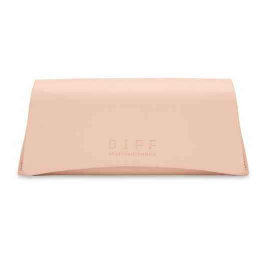 LEATHER TRAVEL CASE - PINK