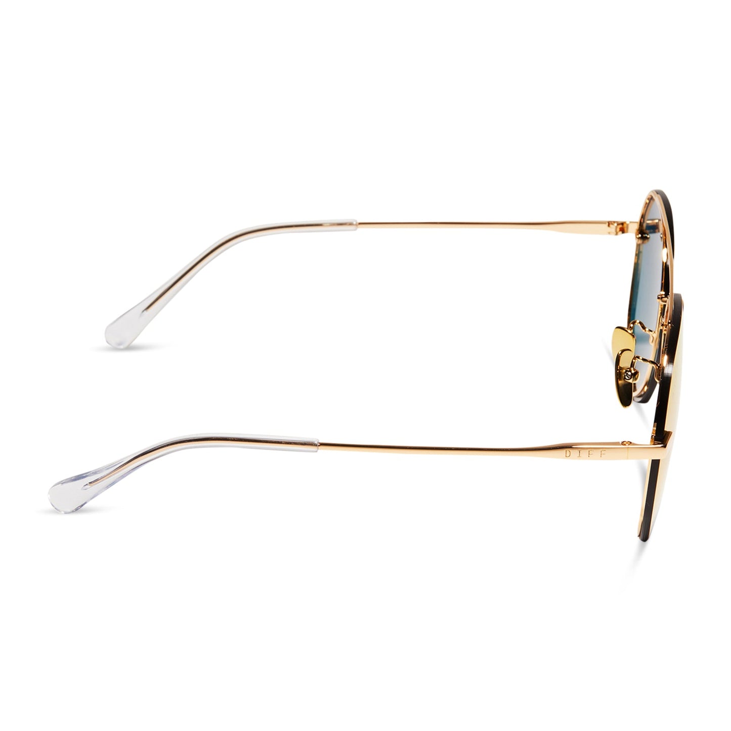 LENOX - GOLD + SUNSET MIRROR + POLARIZED SUNGLASSES