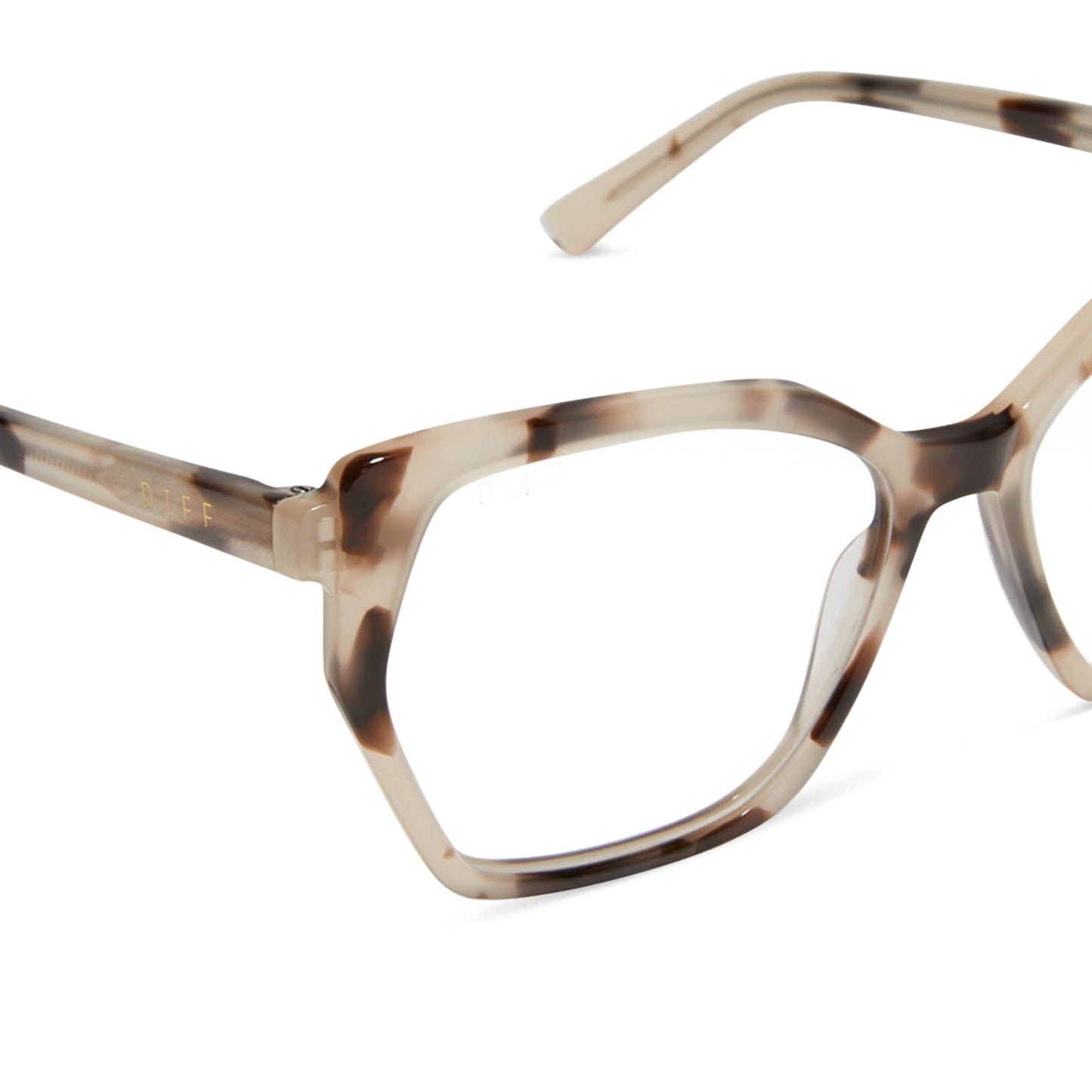 MAISIE - CREAM TORTOISE + PRESCRIPTION GLASSES