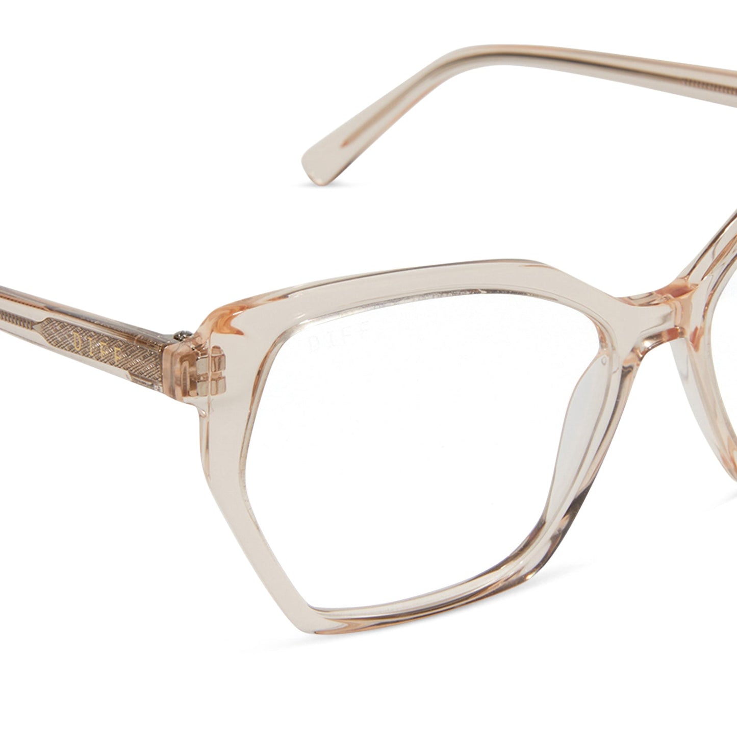 MAISIE - VINTAGE ROSE CRYSTAL + PRESCRIPTION GLASSES