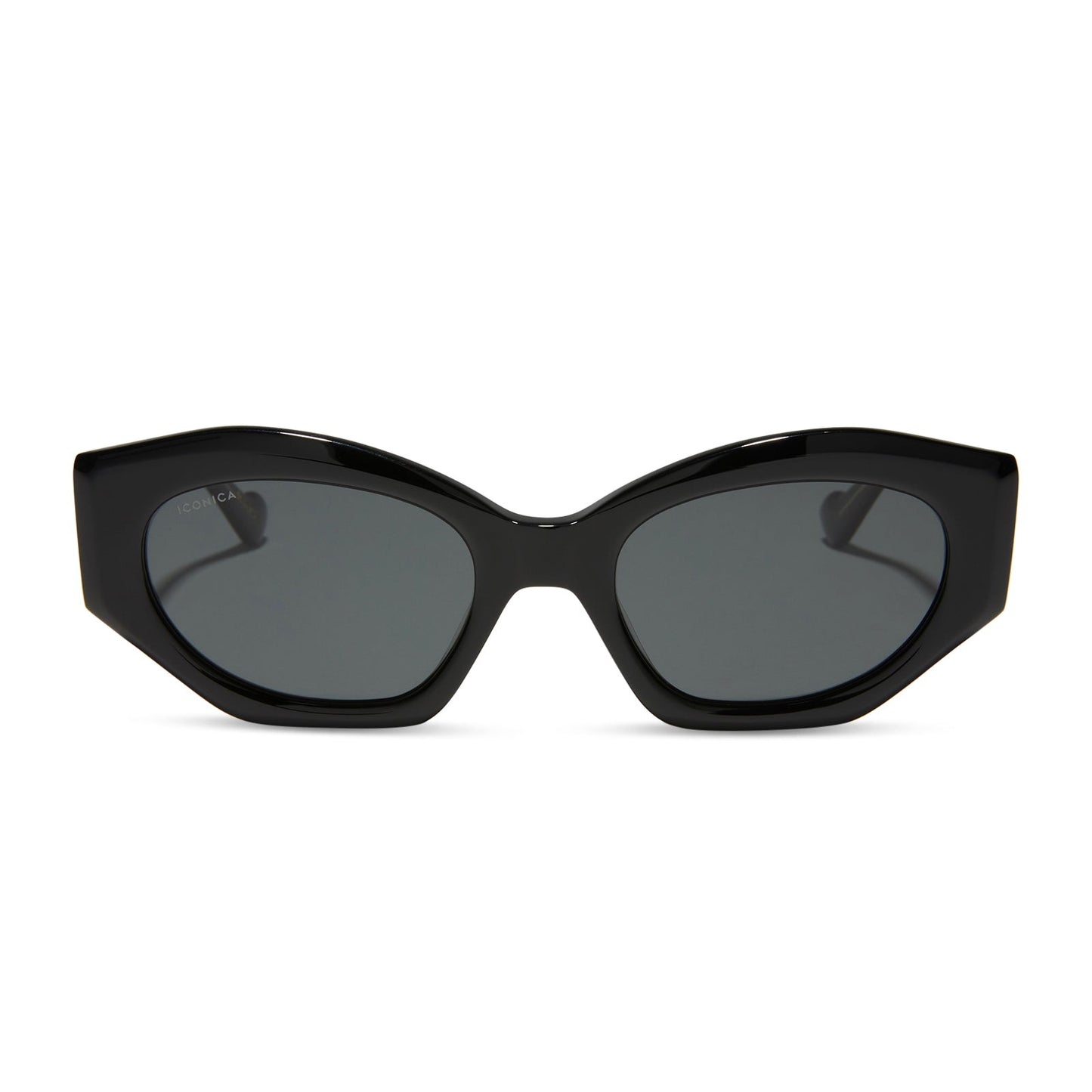 MARGOT - BLACK + GREY + POLARIZED SUNGLASSES