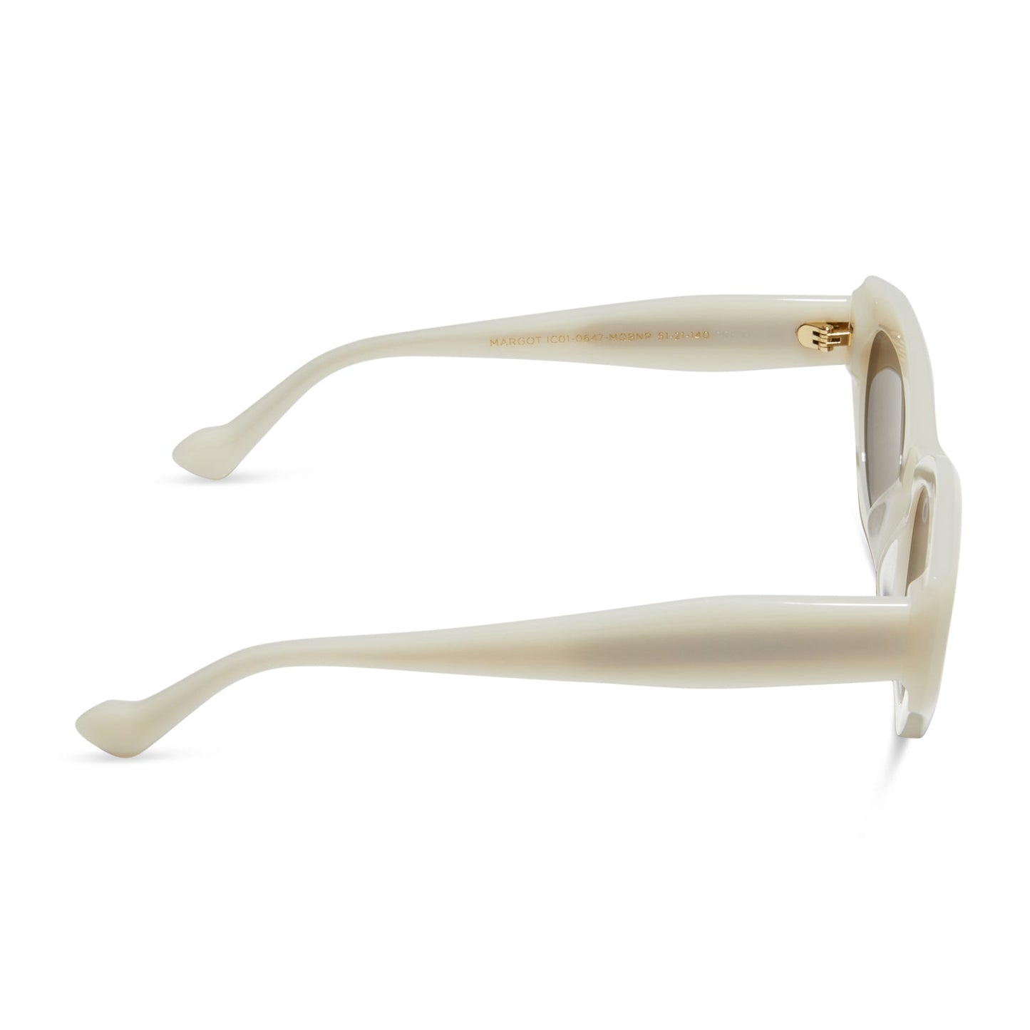 MARGOT - MERINGUE + BROWN + POLARIZED SUNGLASSES