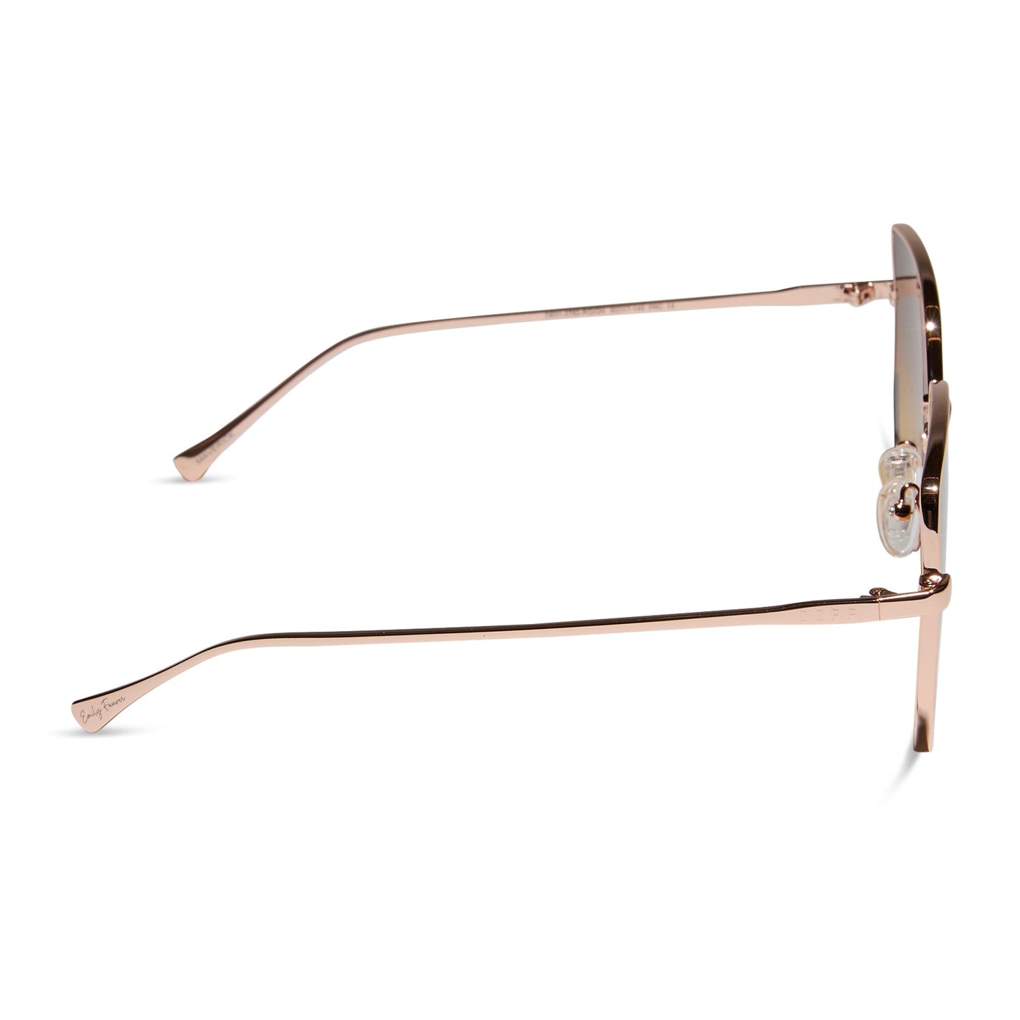 EMILY FAUVER - MAVERICK + ROSE GOLD + INCA GRADIENT SUNGLASSES