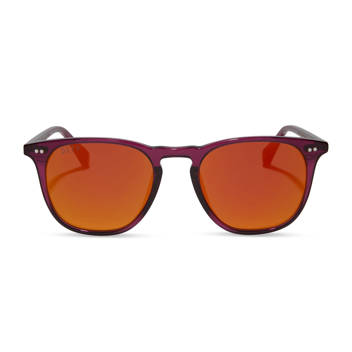 MAXWELL - UMBRIA CRYSTAL + SUNSET MIRROR SUNGLASSES