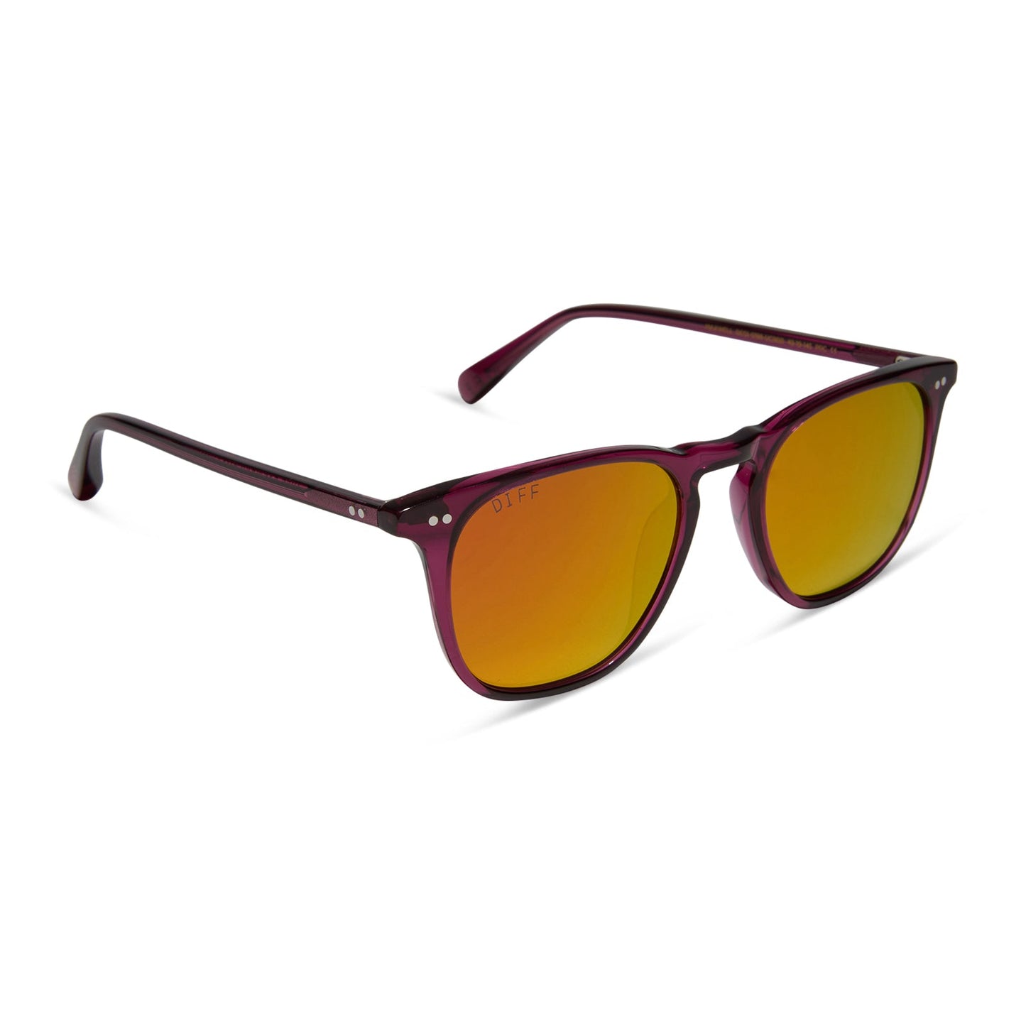 MAXWELL - UMBRIA CRYSTAL + SUNSET MIRROR SUNGLASSES